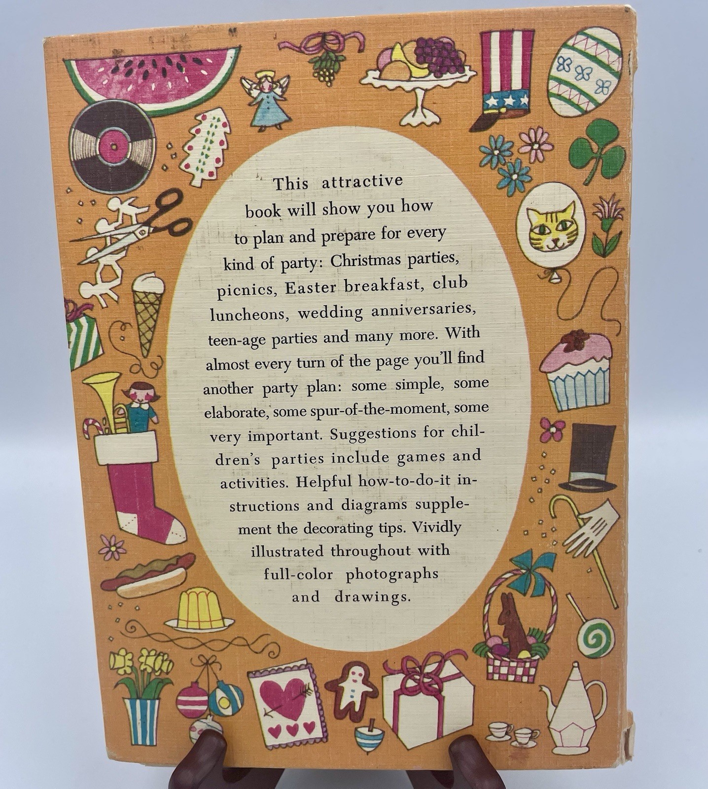 Betty Crocker’s Party Book Cookbook 1959 1st Edition 1st Printing Vtg Hardcover