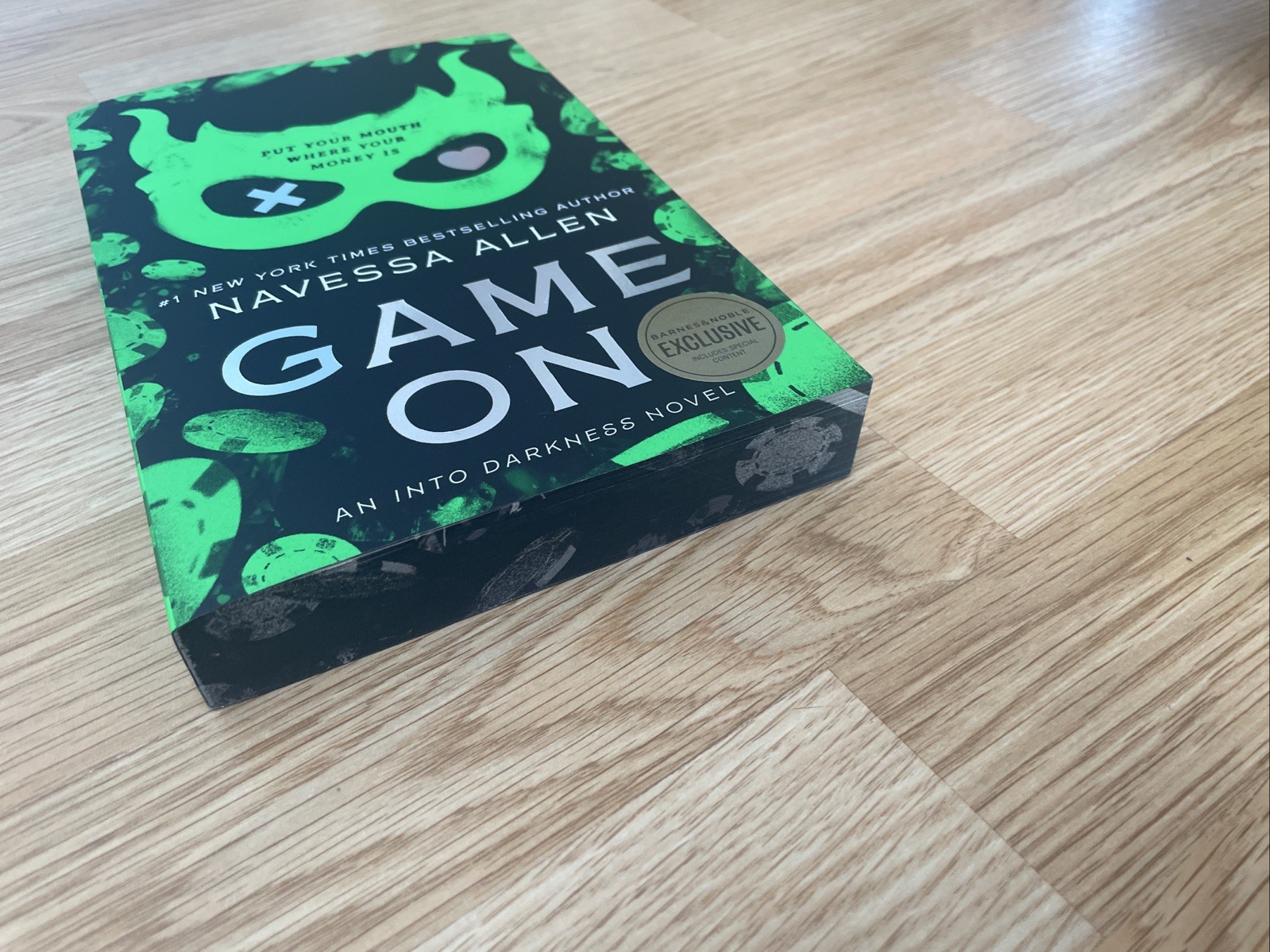 Barnes & Noble Exclusive Edition Game On by Navessa Allen Are You Ready To Play?