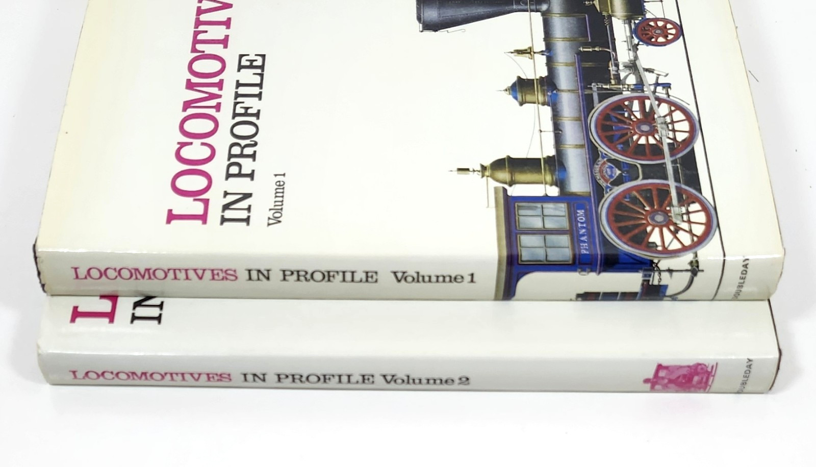 Locomotives in Profile Vol. 1 & 2 by Brian Reed (1971 HC)