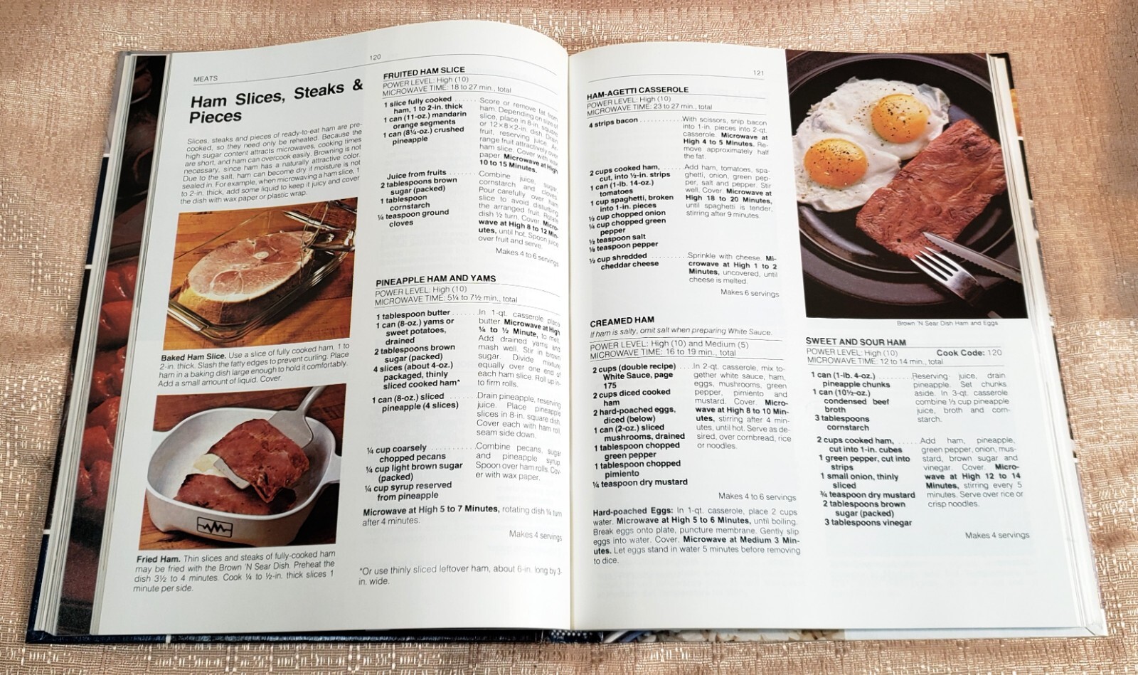 Used GE 1980 The Microwave Guide & Cookbook General Electric Excellent Condition