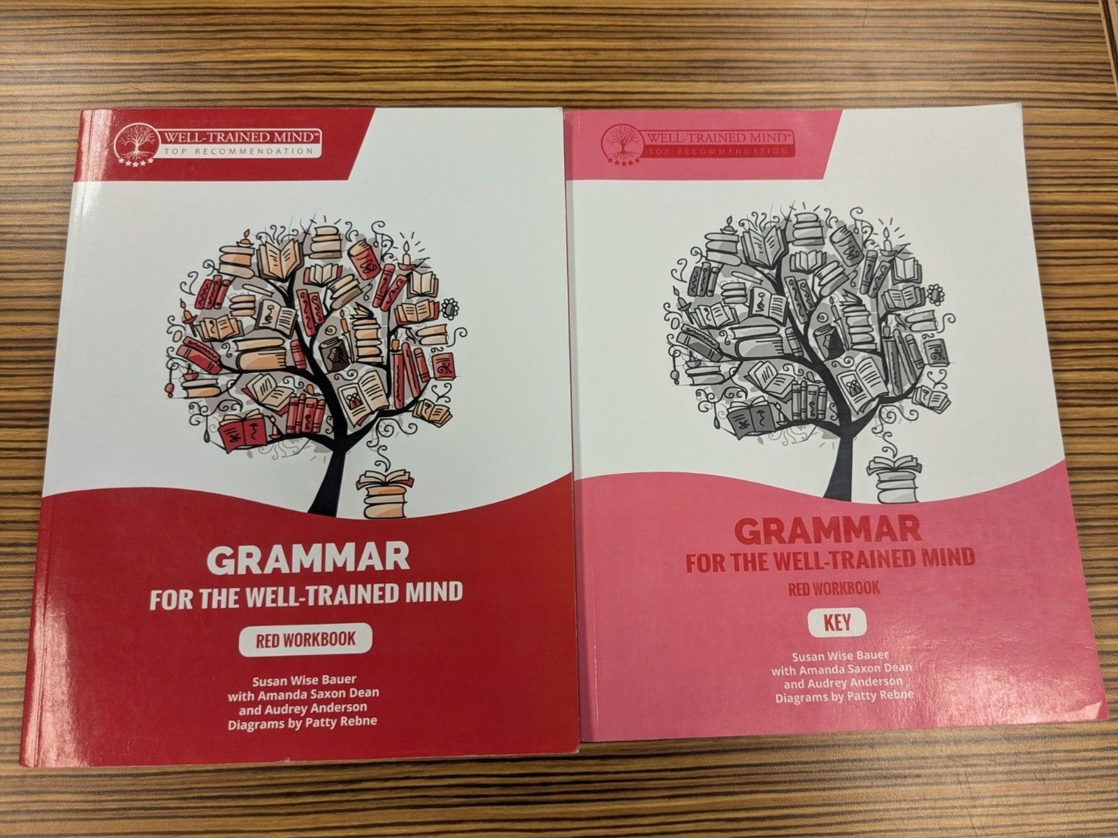 Grammar for the Well-Trained Mind Yr 1-4, RED WORKBOOK, & KEY