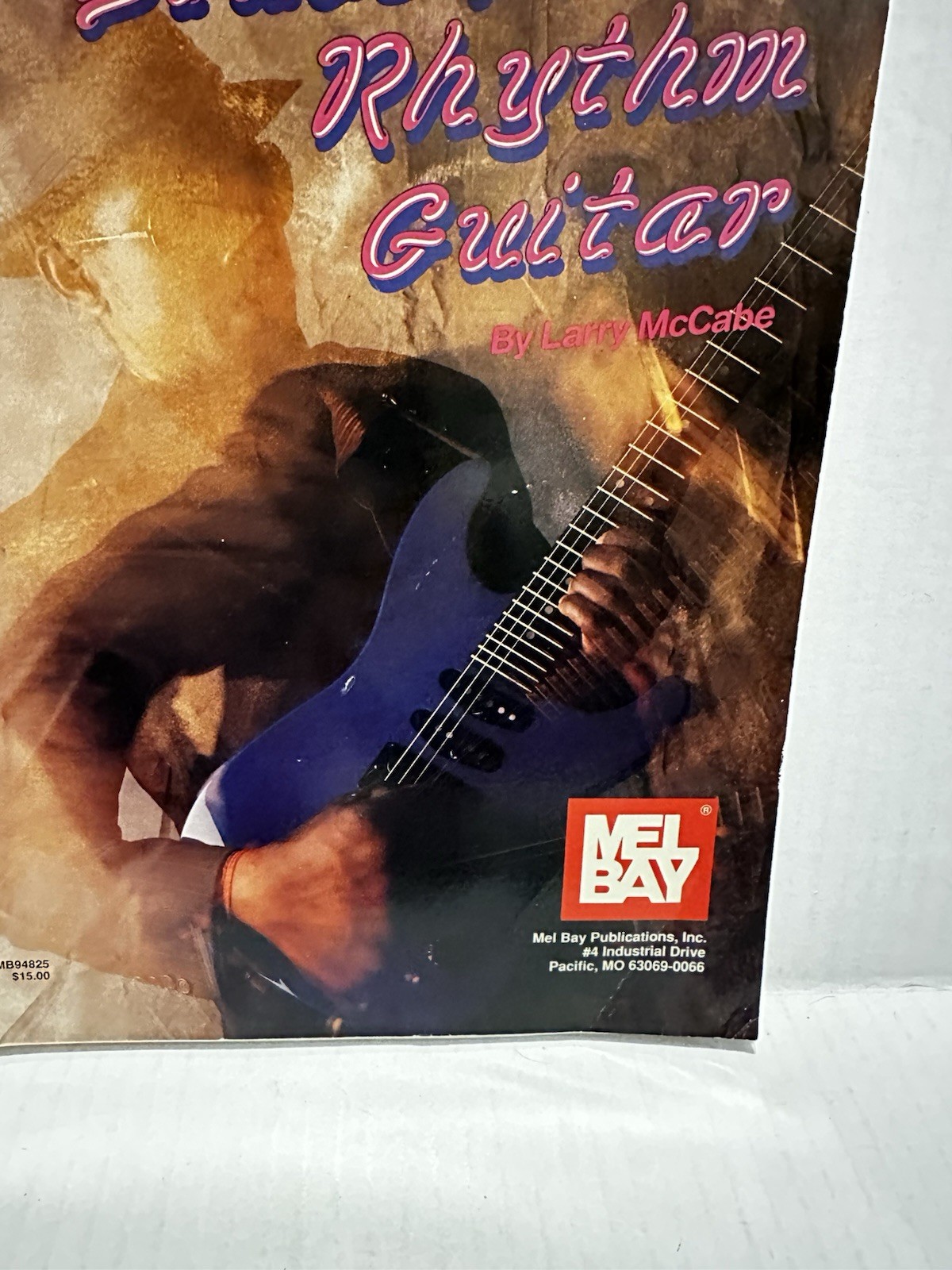 BLUES BAND RHYTHM GUITAR By Larry Mccabe – Spiral Bound 1993