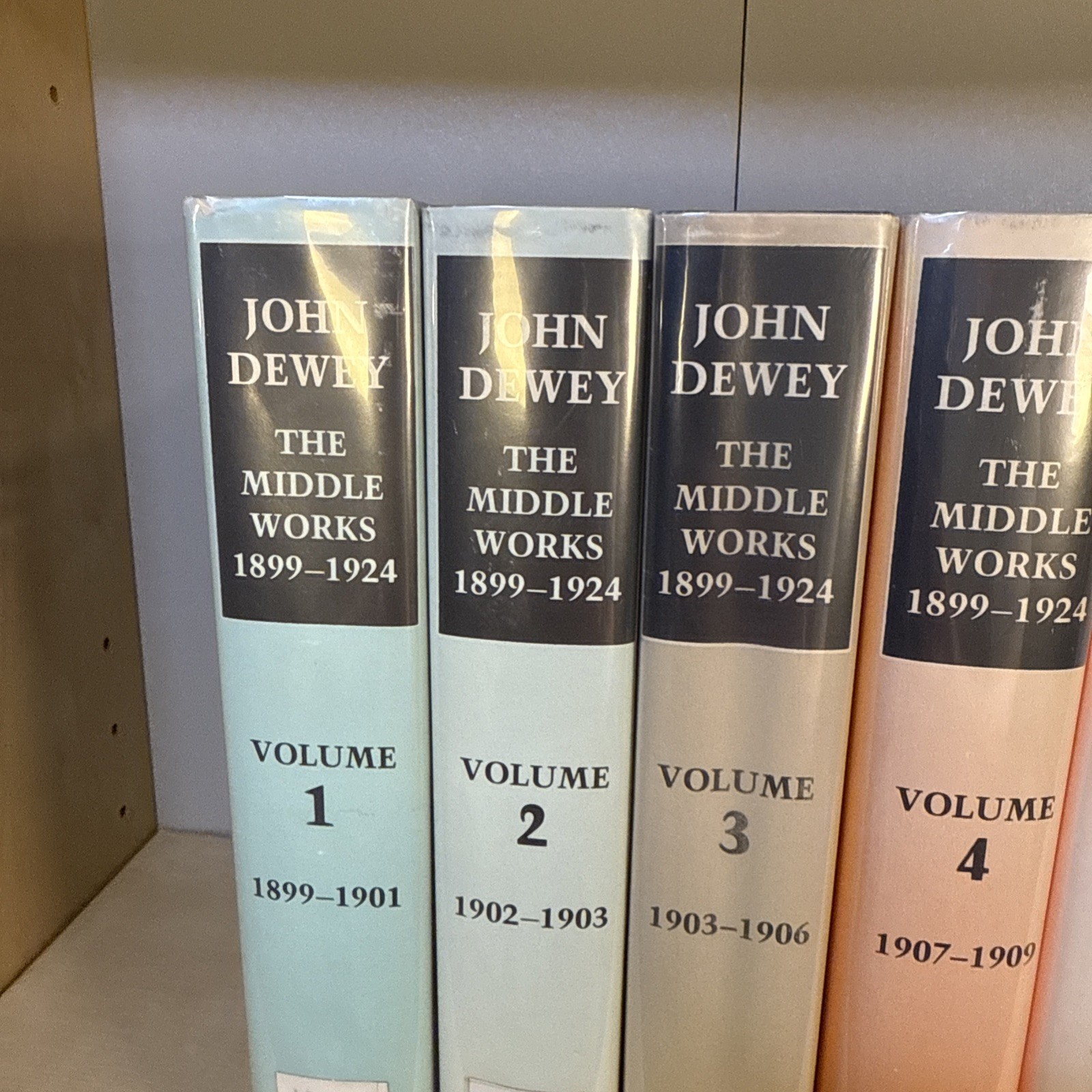 John Dewey – The Middle Works 1899-1924 (10-Volume Complete Set)