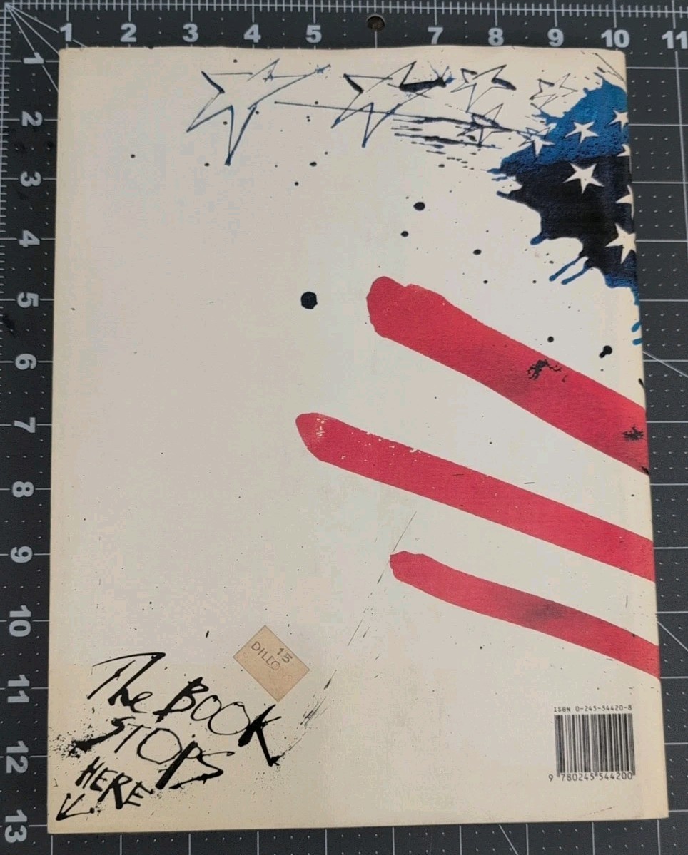 1987 Scar Strangled Banger Ralph Steadman 1st Edition *SIGNED CUSTOM GRAFFITI *