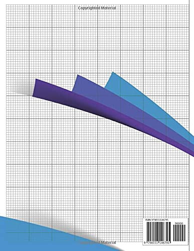 Graph Paper 10 Squares Per Inch Notebook: 100 Pages, 8.5×11 Inch,10×10 *Paperbak