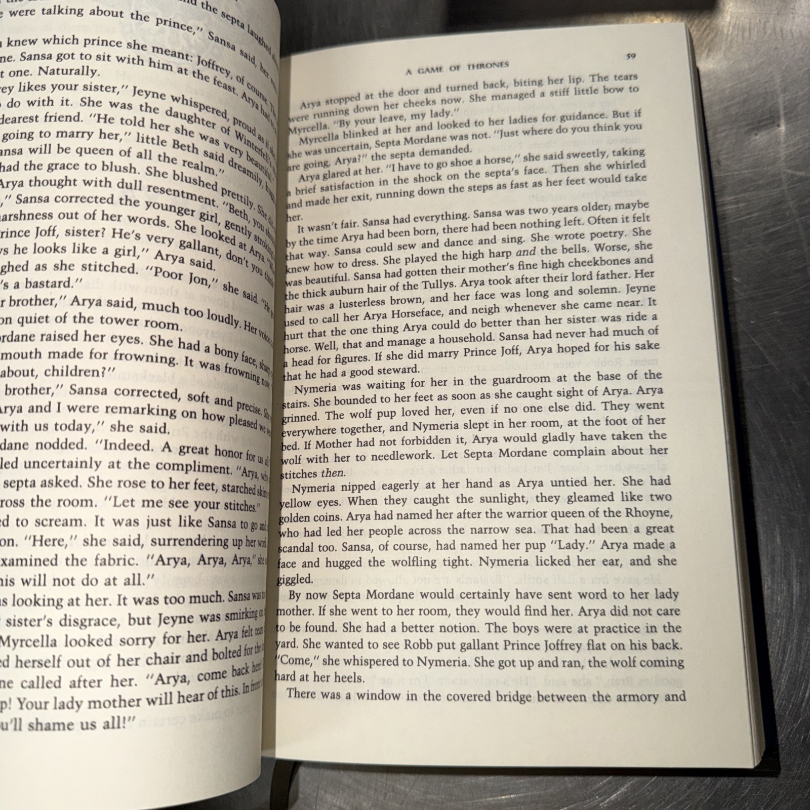 A Game of Throne by George R.R. Martin, Blue SlipCase Edition, Hardcover 1st