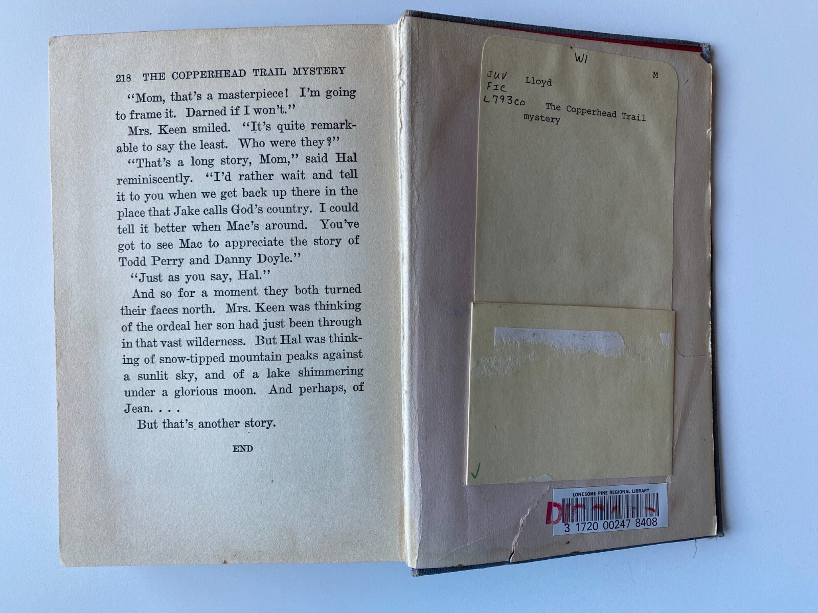 HAL KEEN MYSTERY~Hugh Lloyd~COPPERHEAD TRAIL~1931 HCDJ~Bert Salg~EXLIB~