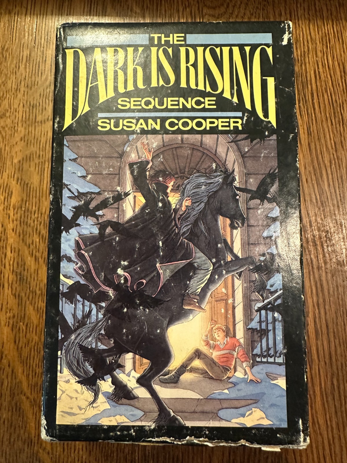 1986 Collier Books THE DARK IS RISING SEQUENCE 4 Book Box Set by Susan Cooper