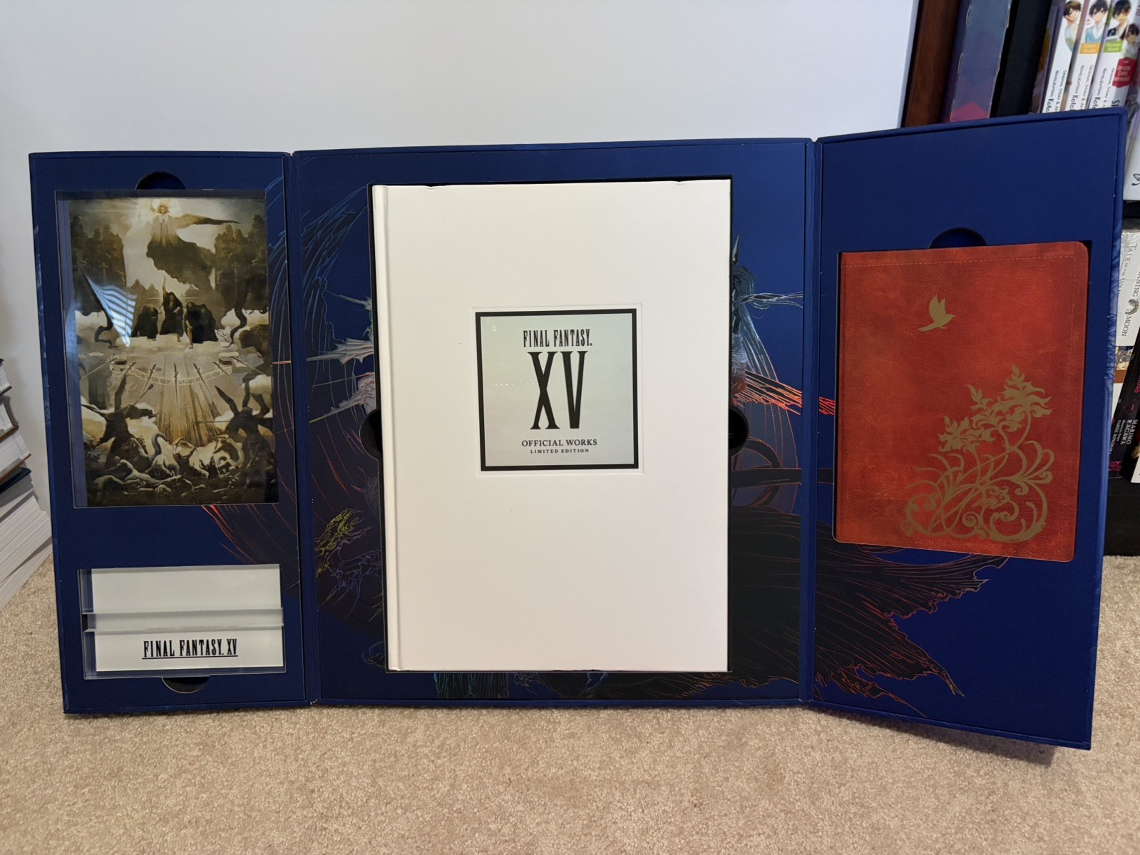 Final Fantasy XV Official Works Limited Edition Signed by 2 Eng VAs *Read Desc*