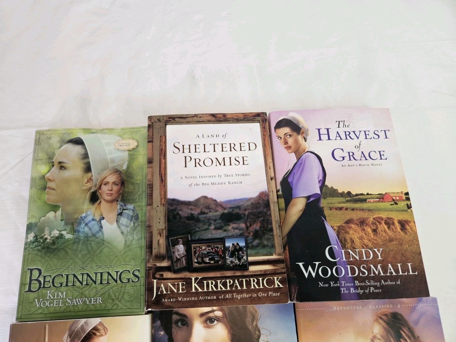 Lauraine Snelling Woodsmall Books Amish Romance PB Lot 9 Misc Authors