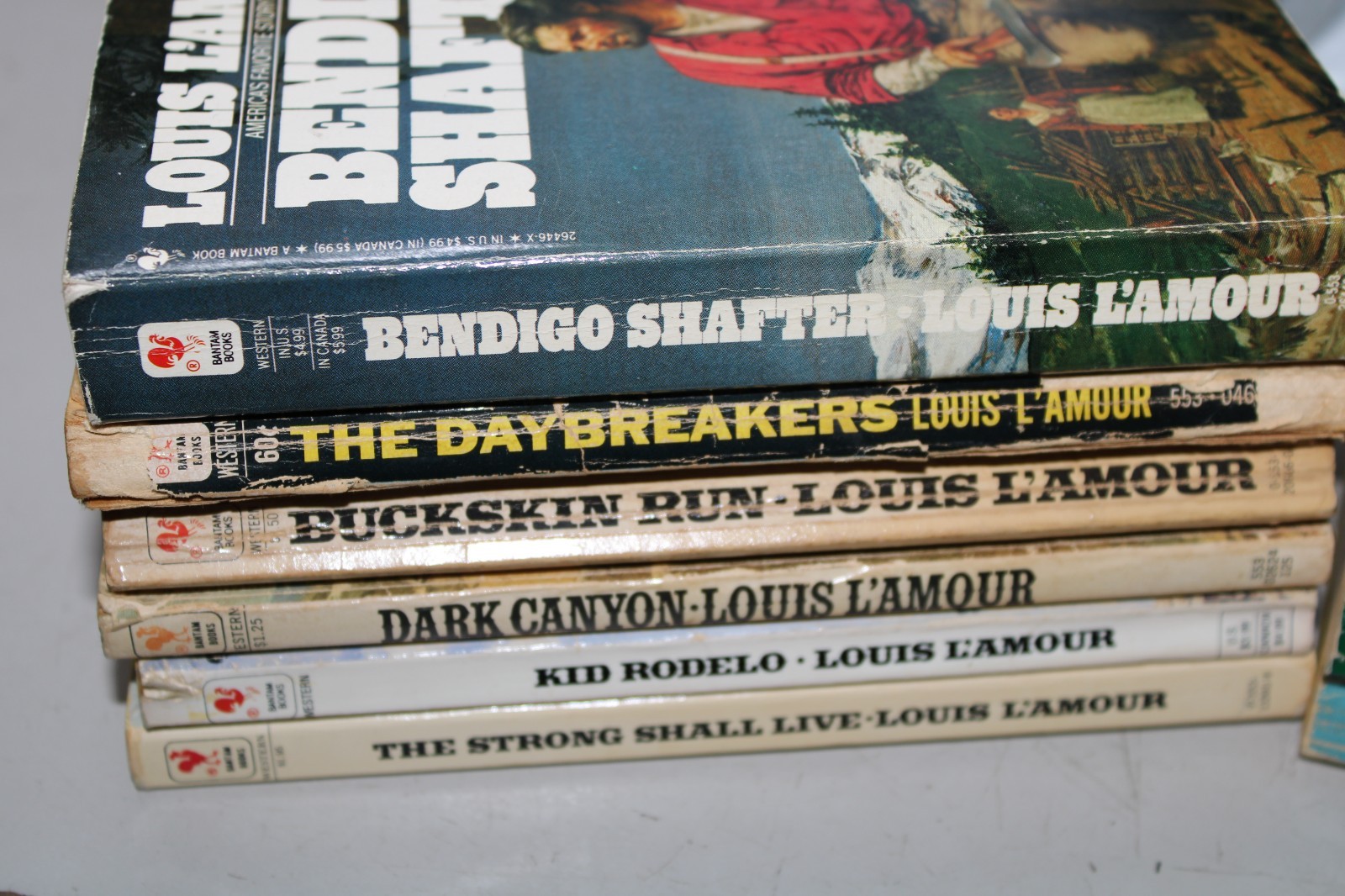 Louis L’Amour Vintage Paperback Set Of 10 Books