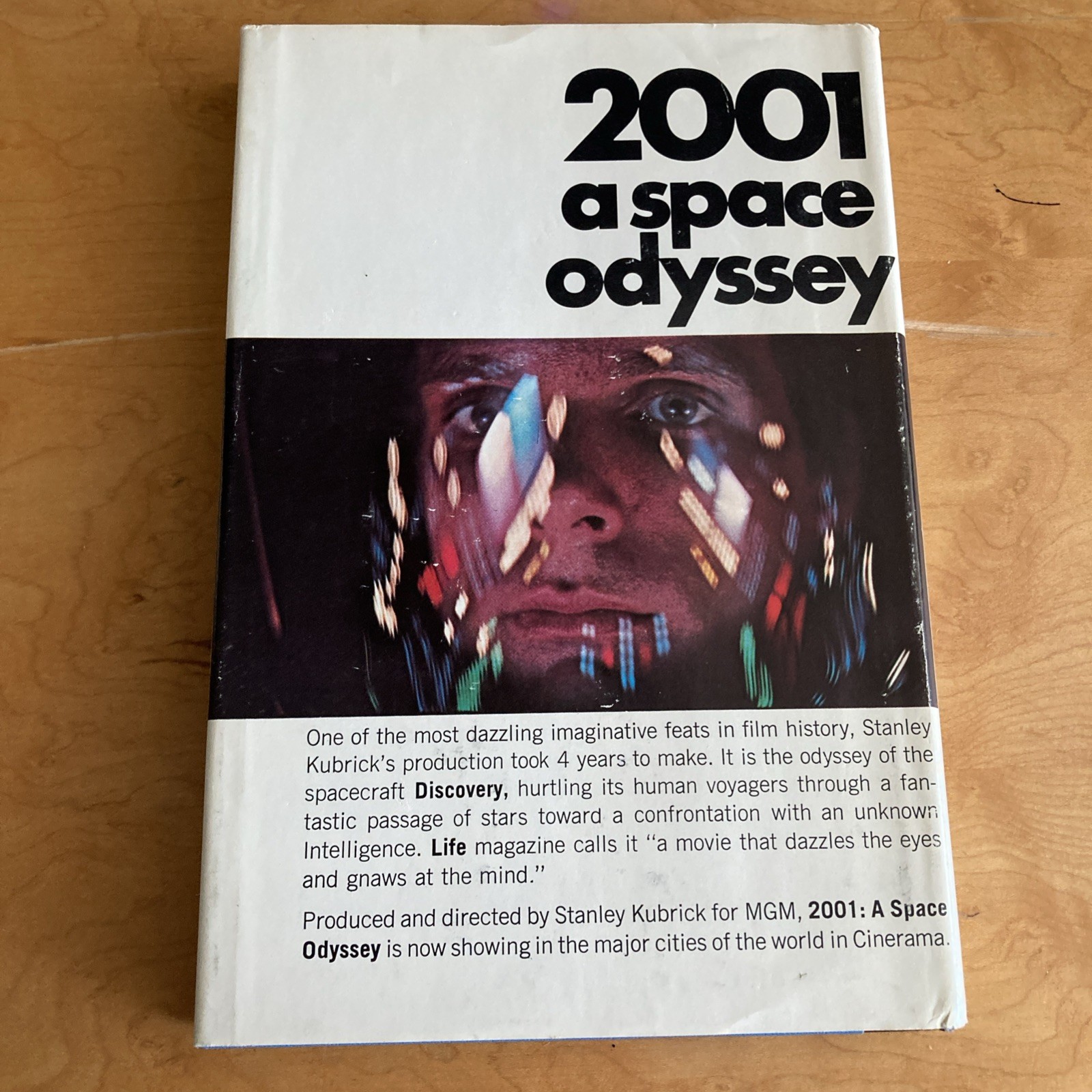 2001 A Space Odyssey Arthur C Clarke Hardcover DC Sci Fi Kubrick Book 1968