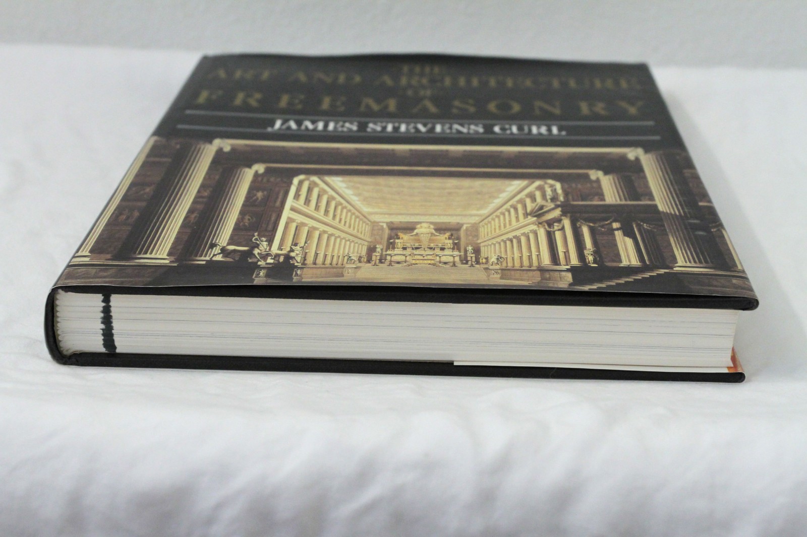 The Art and Architecture of Freemasonry by James Stevens Curl HCDJ 1993 Occult
