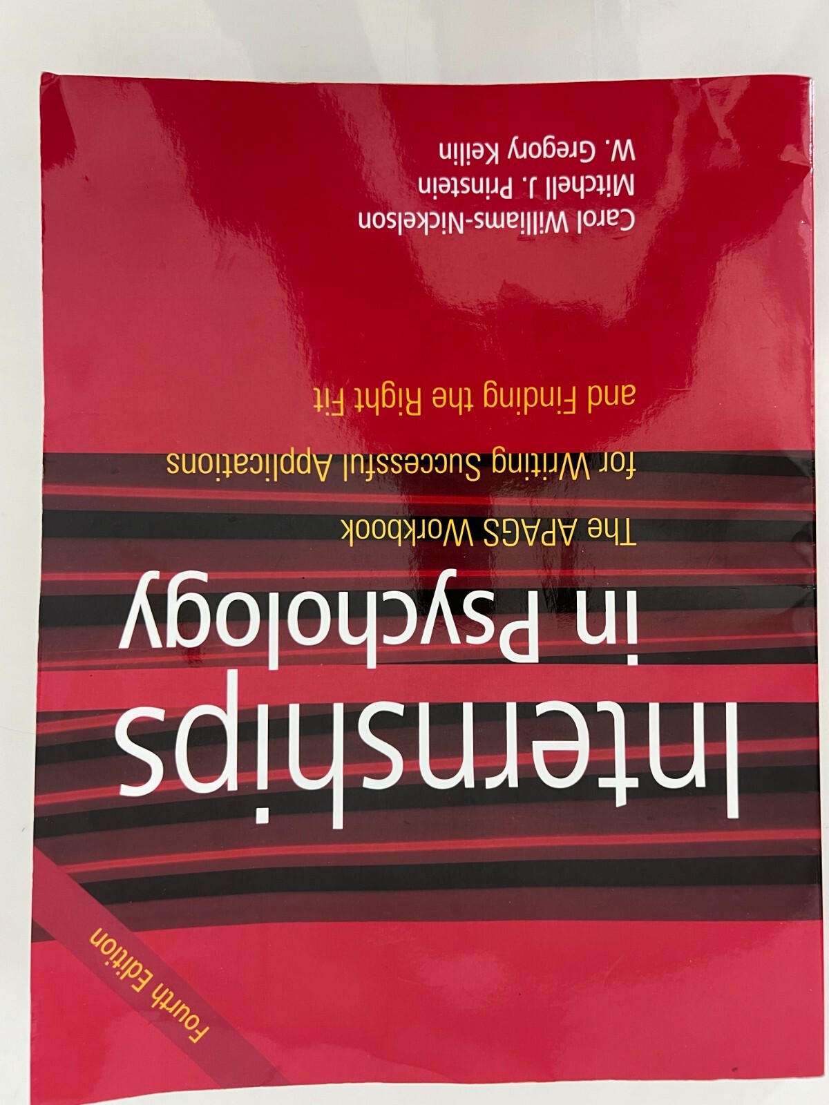 Internships in Psychology | Fourth Edition | LIGHT WATER DAMAGE