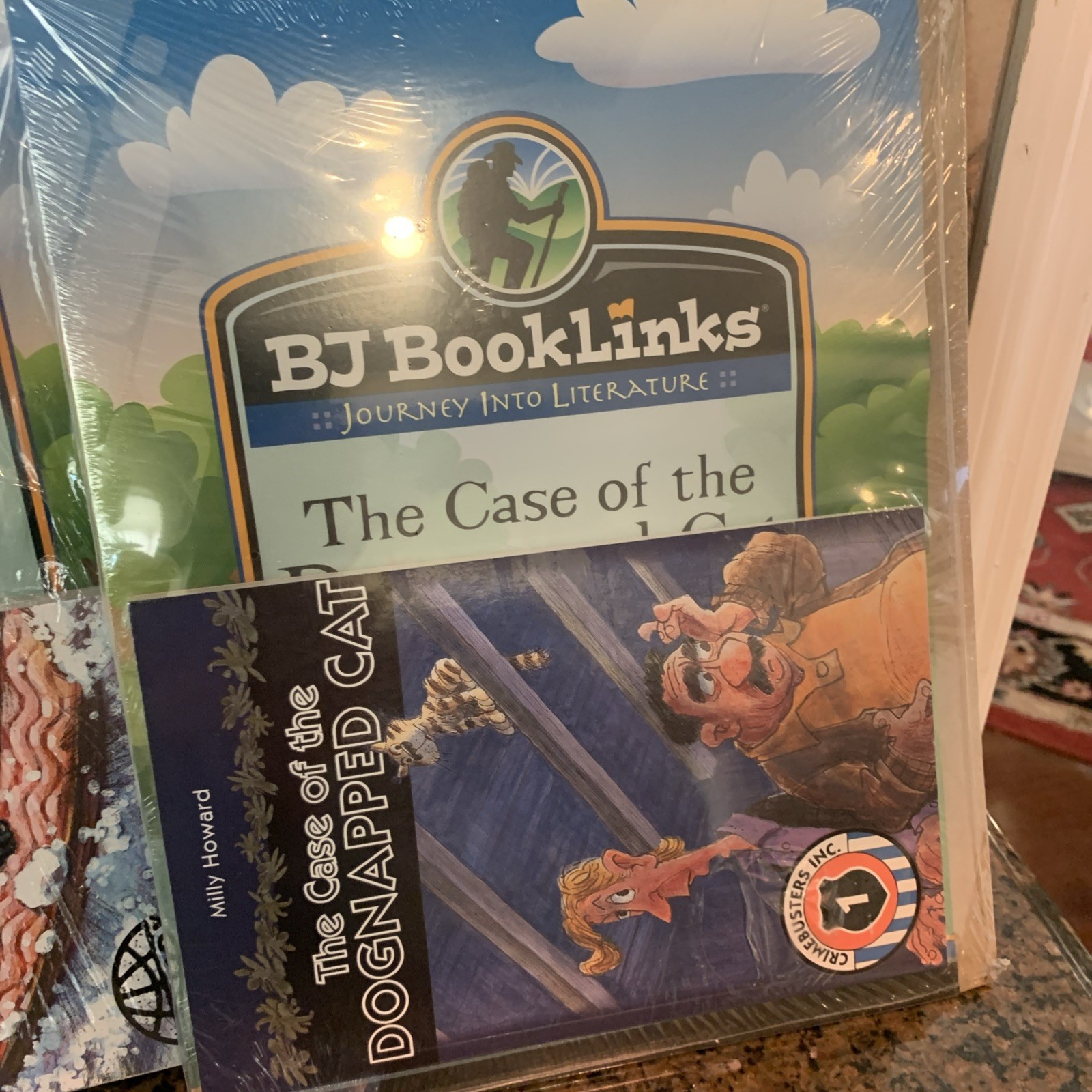 BJU BookLinks Looking For Home Golden Cowrie Derwood Inc Dog napped Cat 6 Total