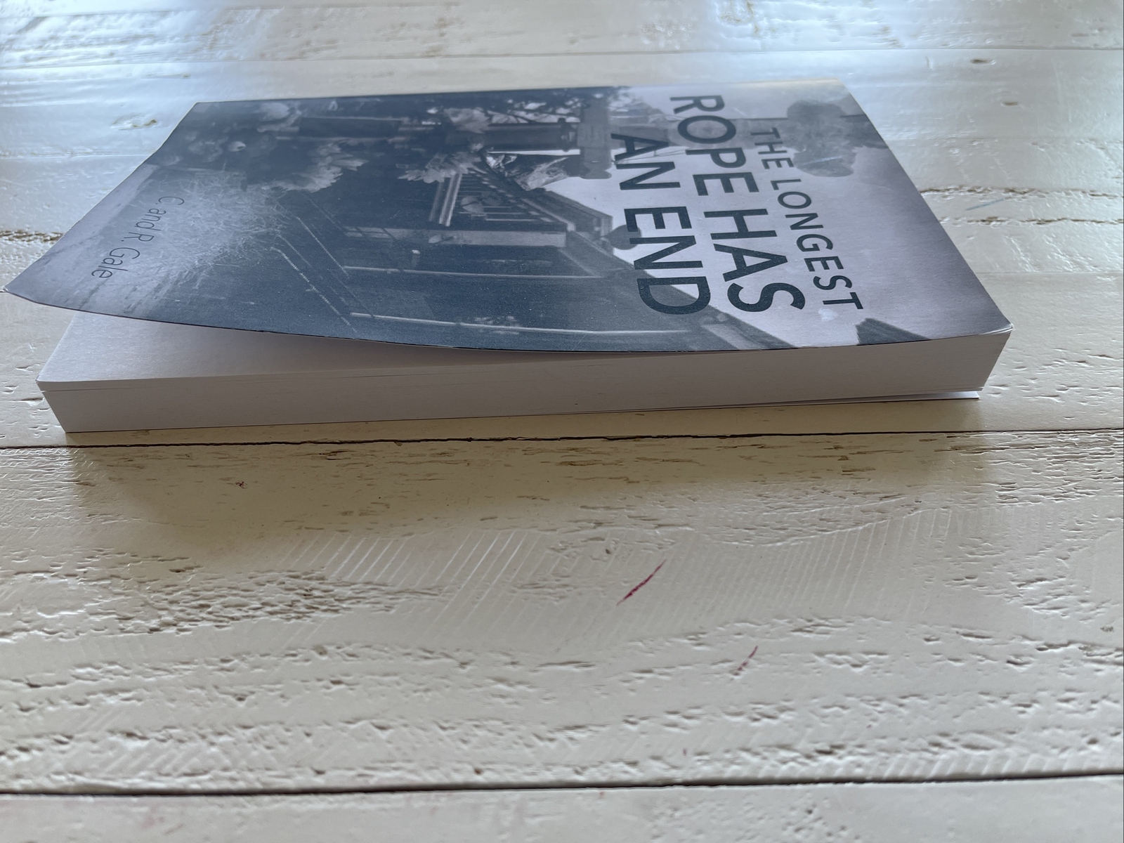 The Longest Rope Has An End Signed by C & R Gale 2021 Paperback Thriller