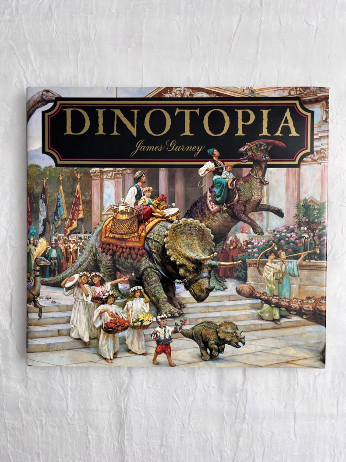 First Edition + Extras- Dinotopia by James Gurney – 1992 Collector’s HC Book