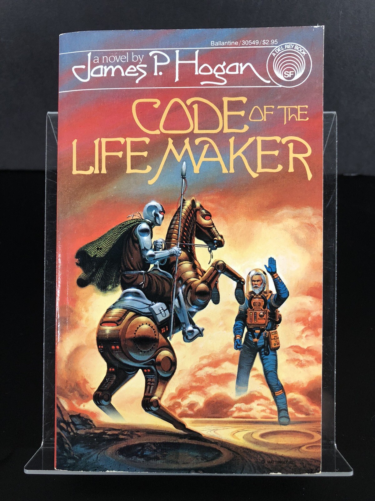 Code Of The Life Maker by James P Hogan, Ist Edition 1984
