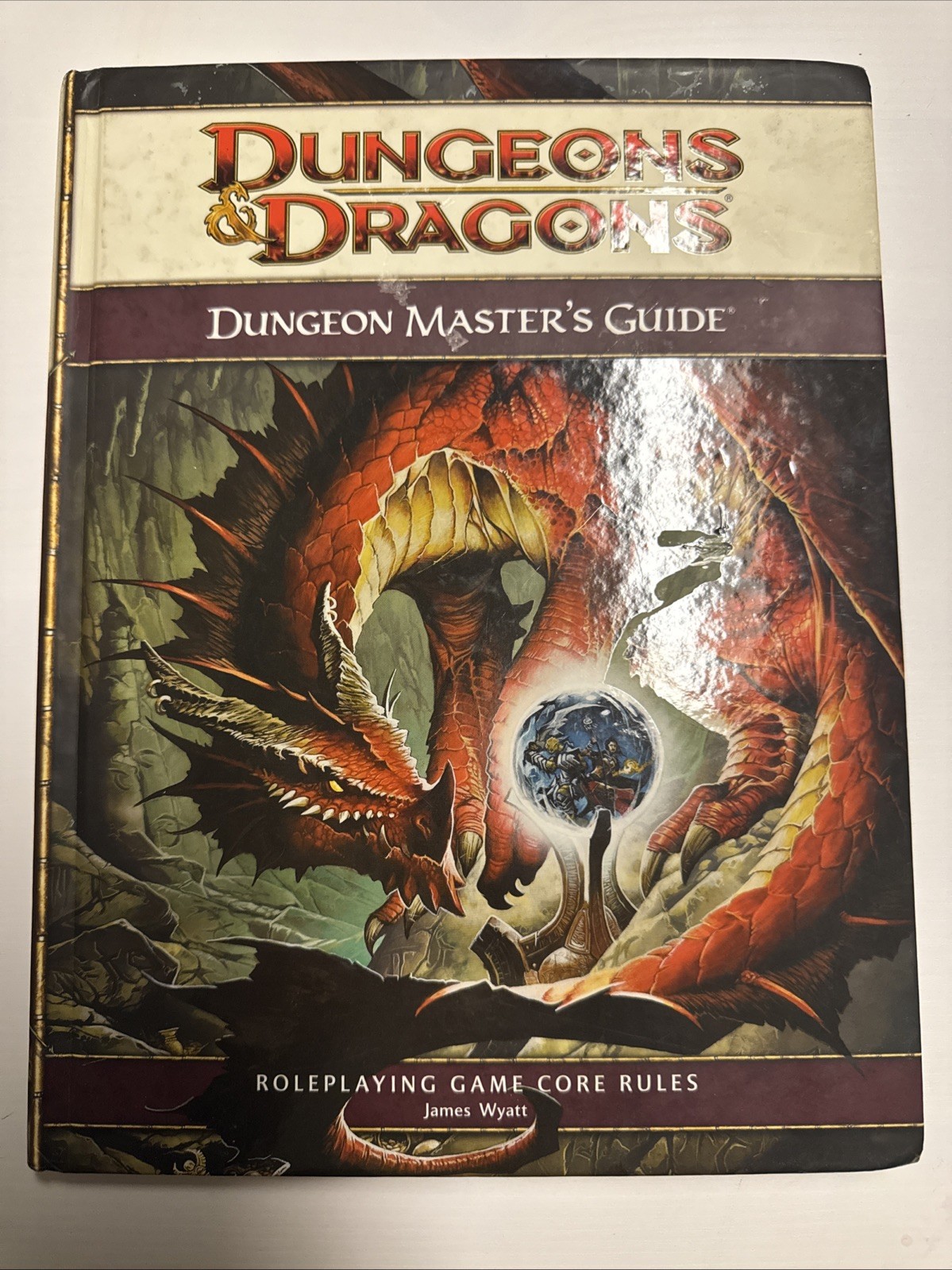 Dungeon Master’s Guide by James Wyatt and Wizards Team Staff (2008, Hardcover)