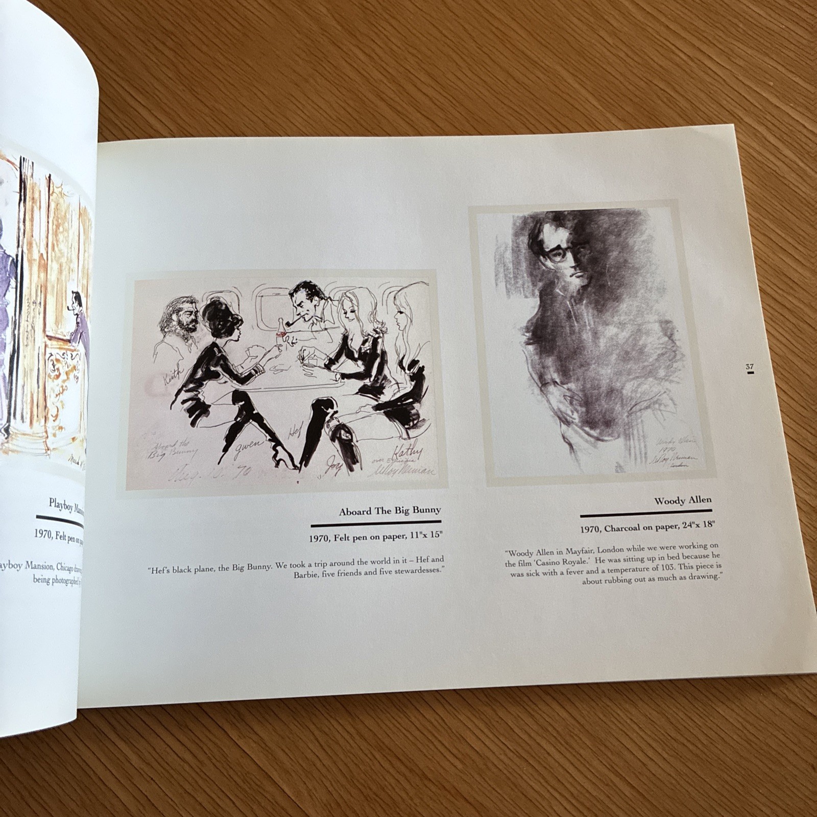 Leroy Neiman Autographed SIGNED Book Portraits Of Our Times 1946-1996 Softcover