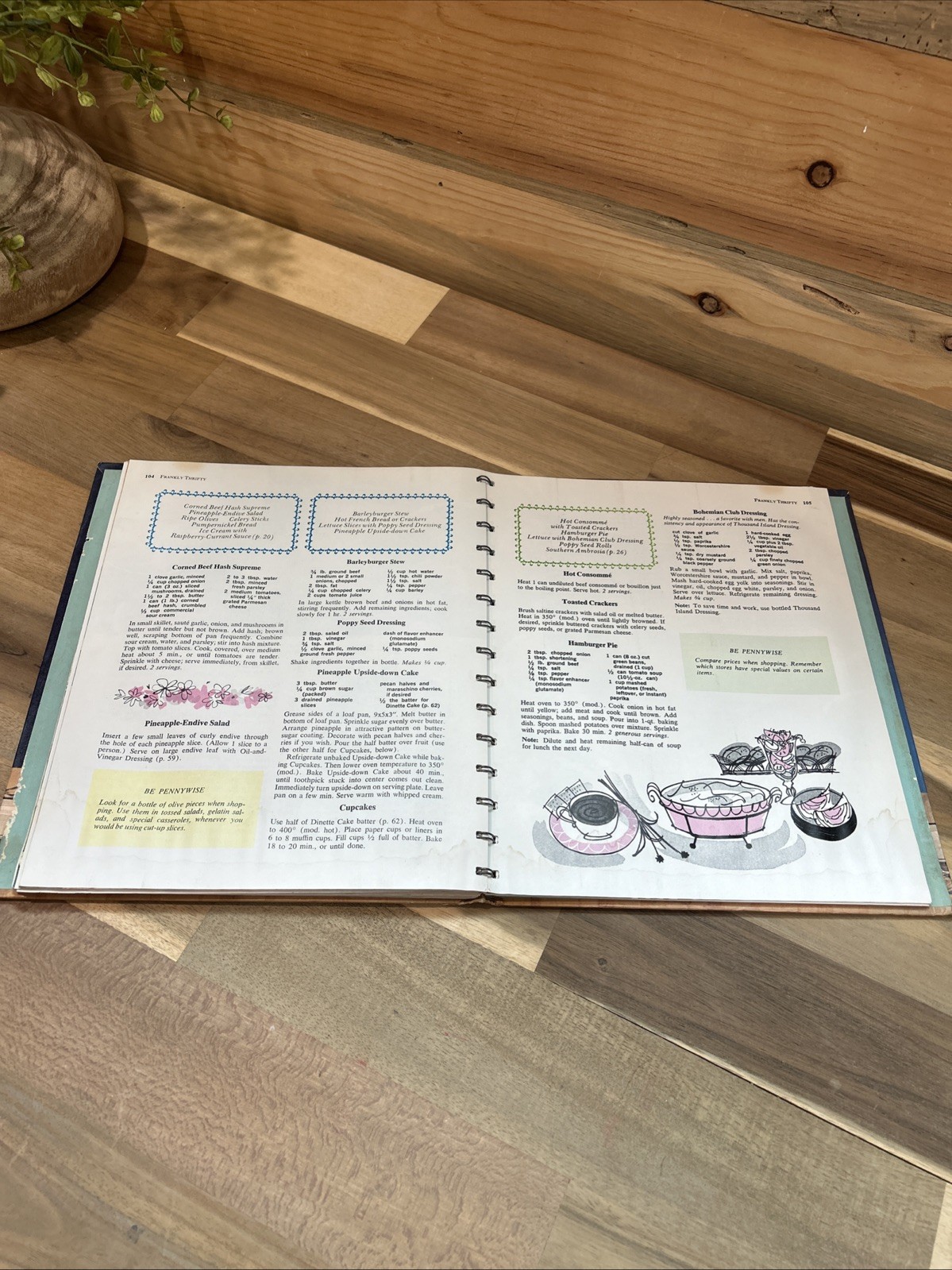 Vintage BETTY CROCKER’S “Dinner For Two” Cook Book Fun For Display! And To Use!
