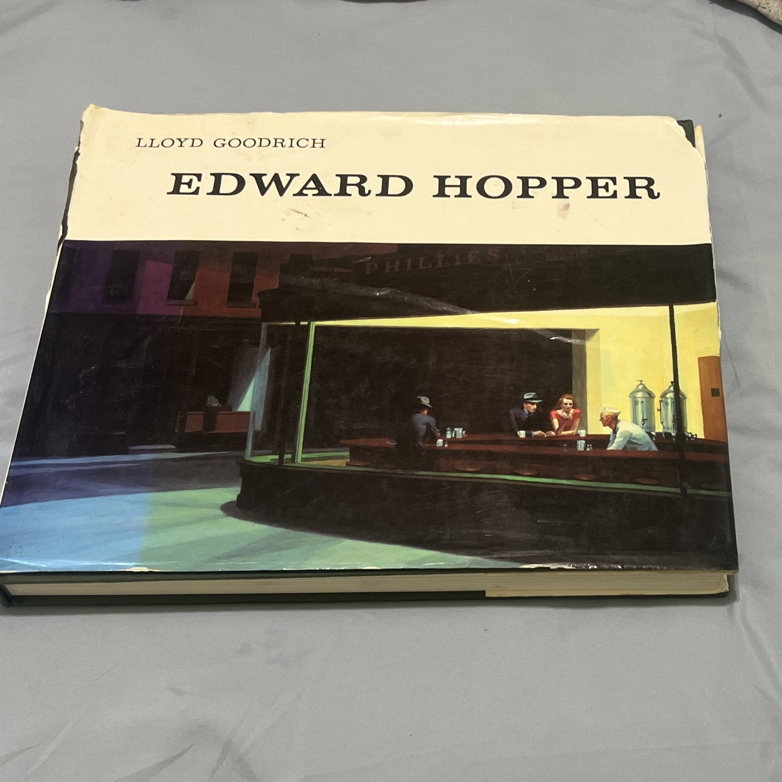 Edward Hopper by Lloyd Goodrich 1993 Abrams Hardcover Illustrated w/ DJ