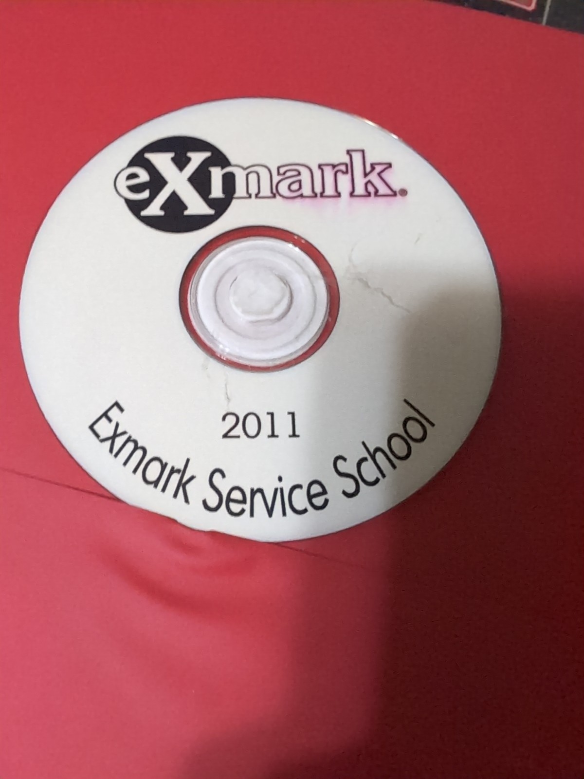 eXmark Tools 2011 Service School Training Material Binder; HC VG