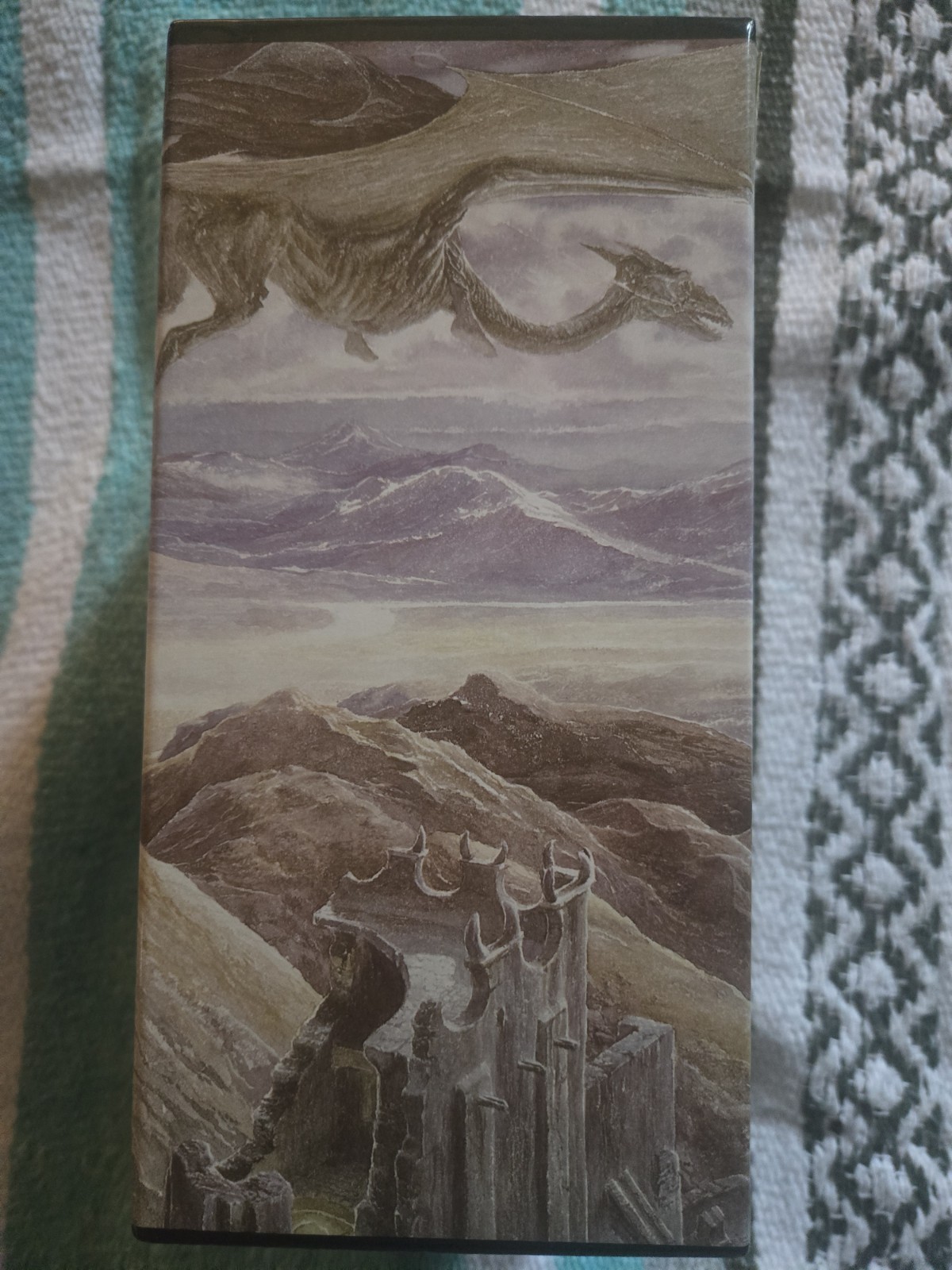 THE LORD OF THE RINGS TRILOGY J.R.R. Tolkien Hardcover 3-Volume Box Set 1993