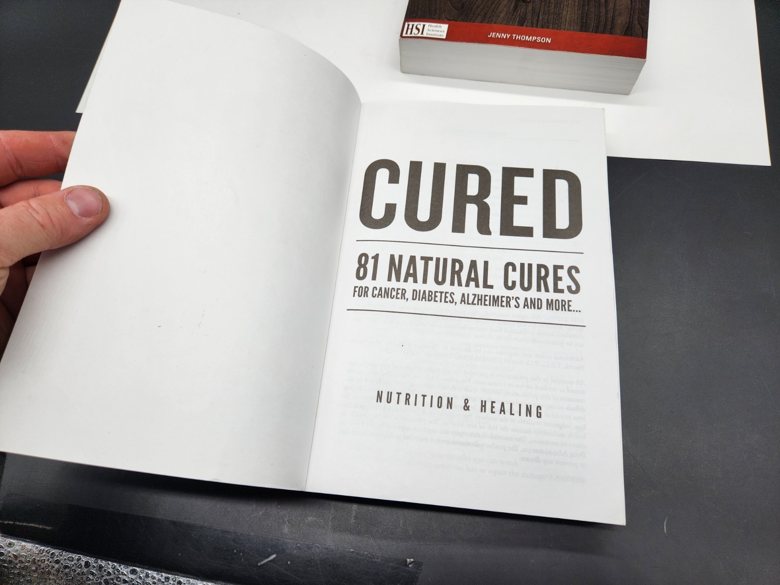 CURED 81 Natural Cures (2017, Paperback) Miracles From The Vault