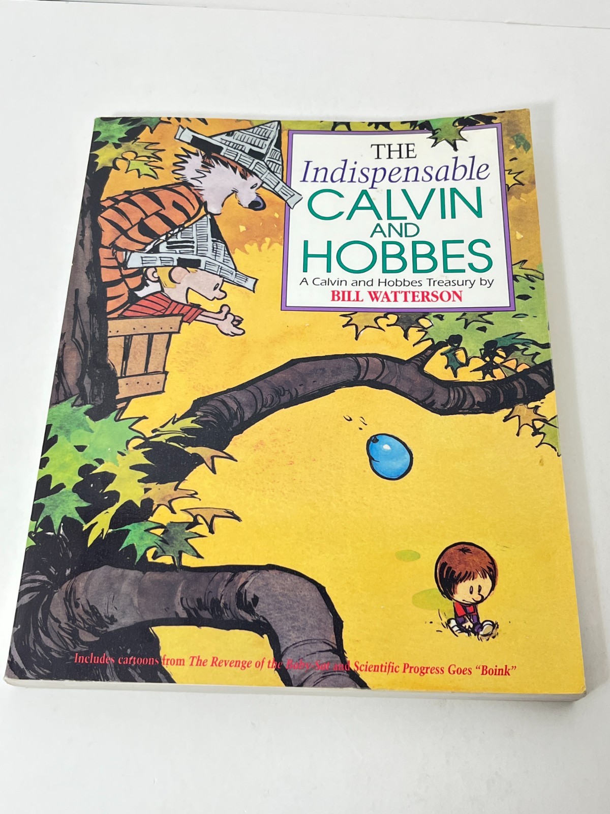 LOT 5 Calvin and Hobbs Softcover Books Bill Watterson Good Condition 1991-1996