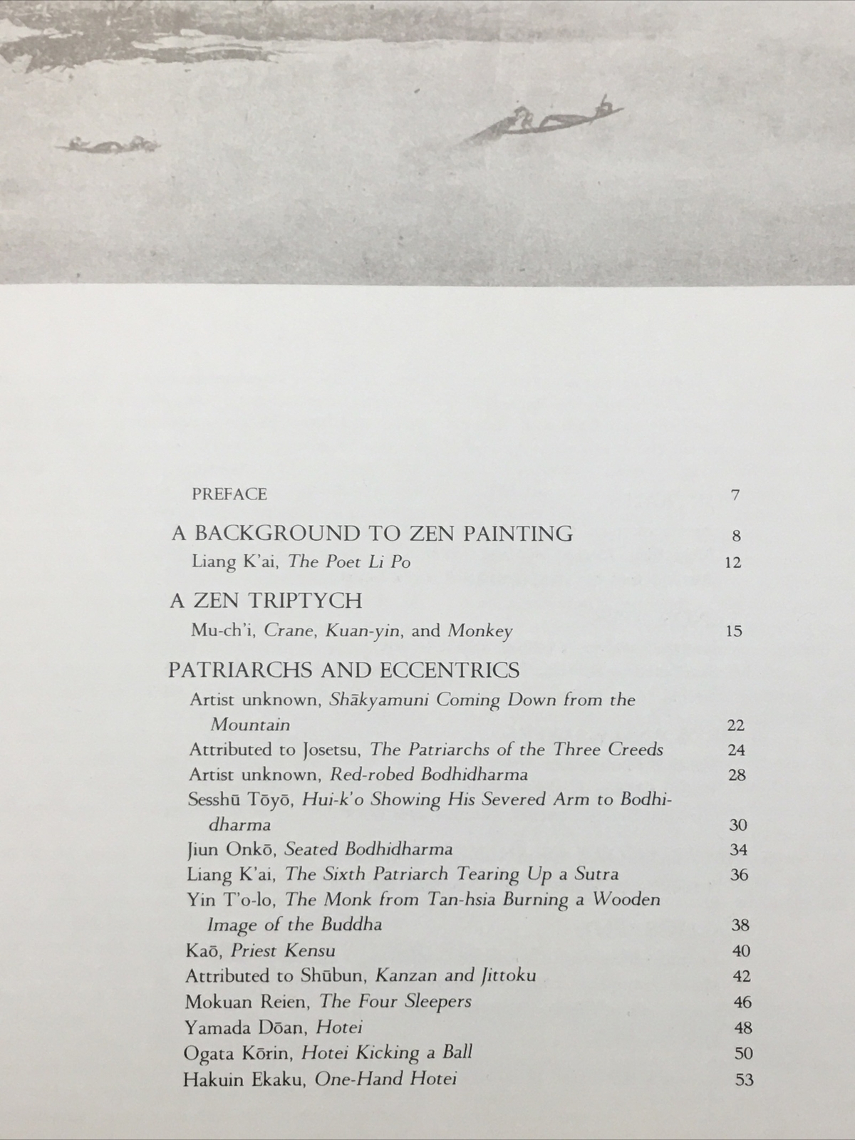 ZEN INK PAINTINGS: GREAT JAPANESE ART By Sylvan Barnet and William Burto 1982 HC