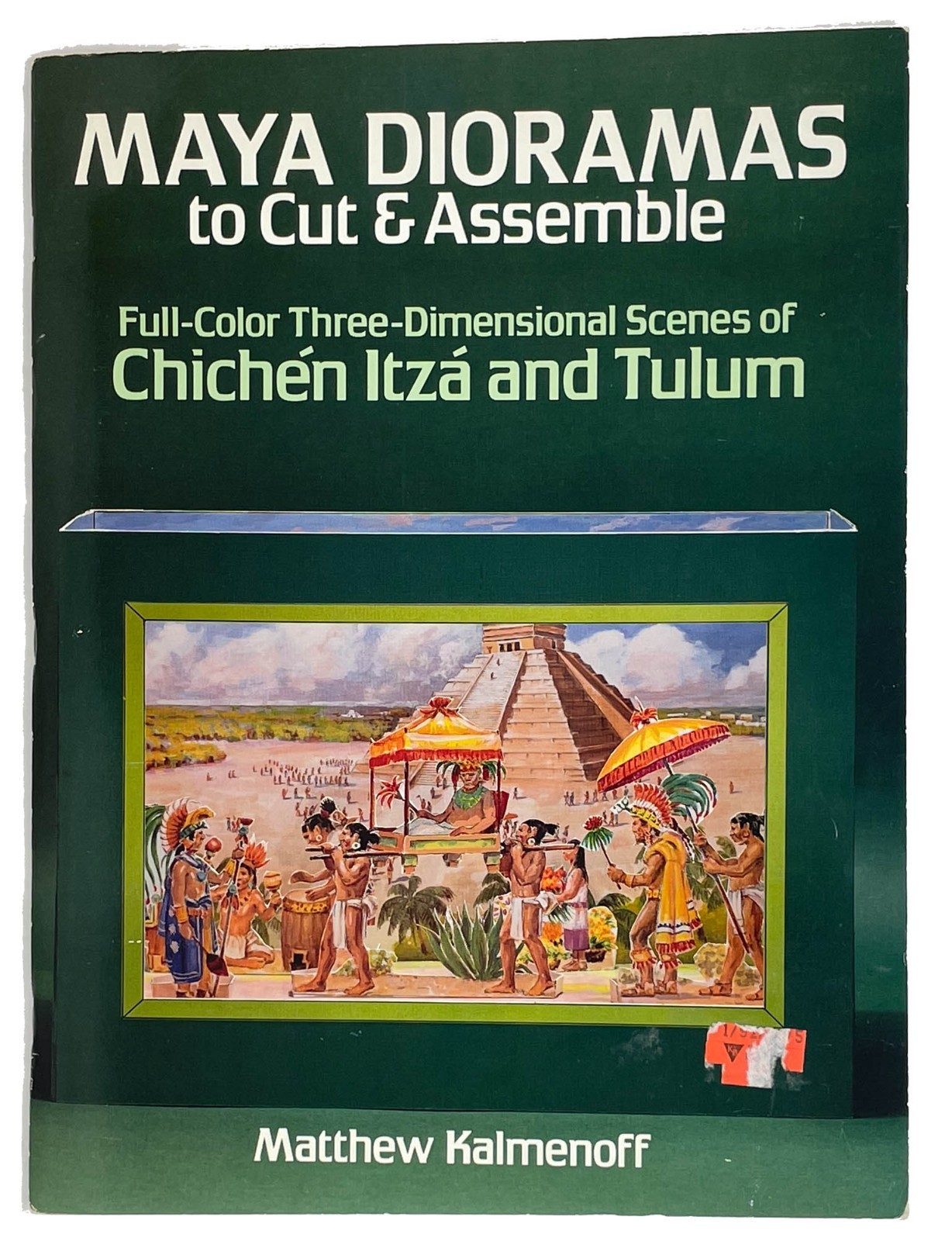 Maya Dioramas To Cut and Assemble 3D Scenes of Chichen Itza & Tulum