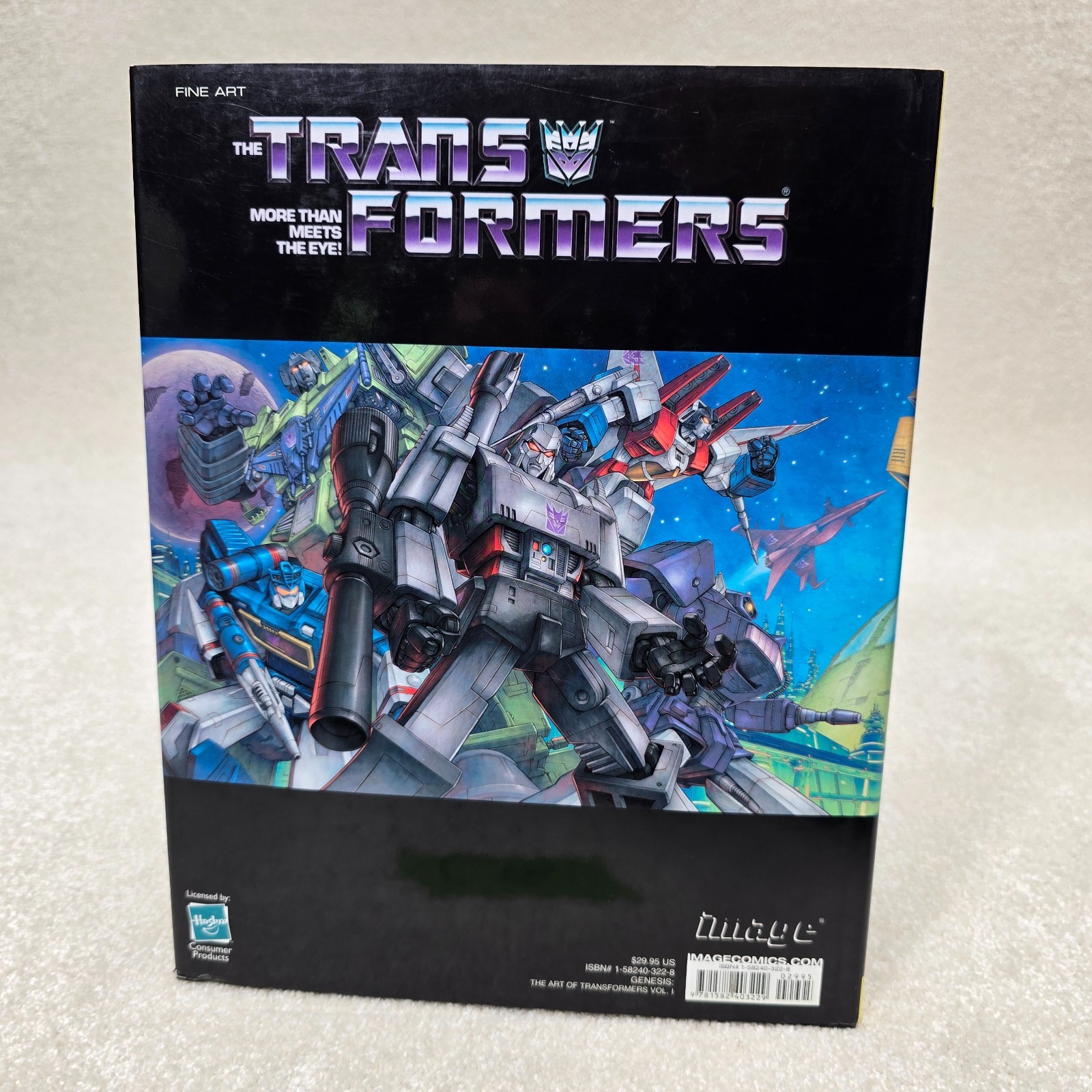 Genesis: The Art Of Transformers Hardcover Image Comics 2003 OOP