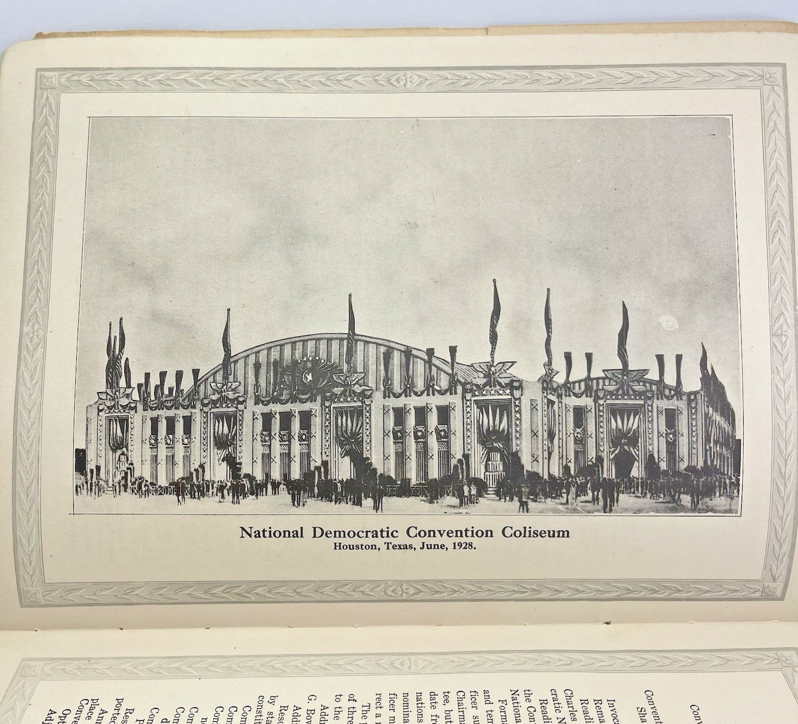 1928 Democratic National Convention Official Souvenir Program Extremely Rare!