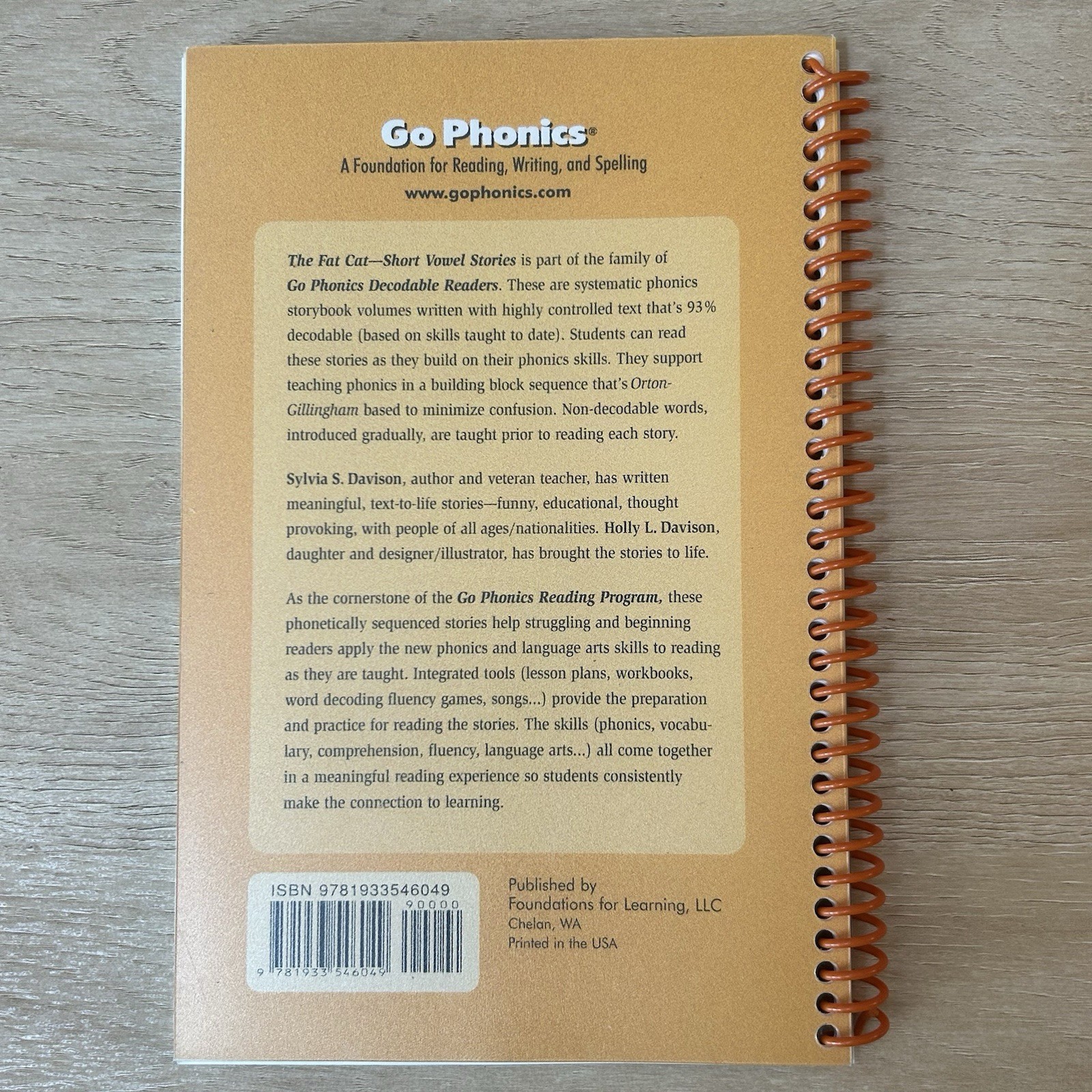 Go Phonics The Fat Cat Short Vowel Stories Level 2 Decodable Reader Book
