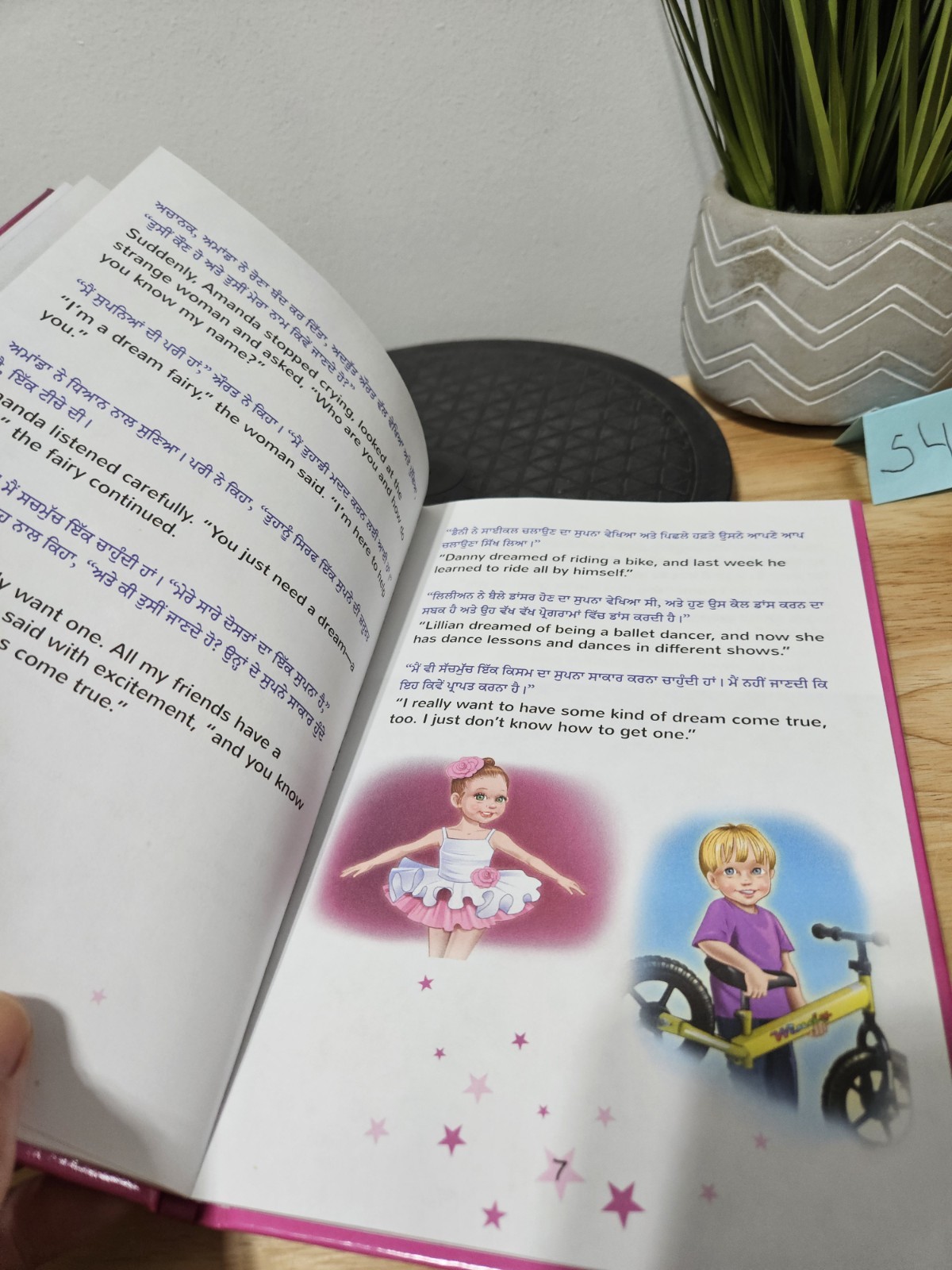 Amanda’s Dream (Punjabi English Bilingual Kids’ Book – Gurmukhi) Hardcover