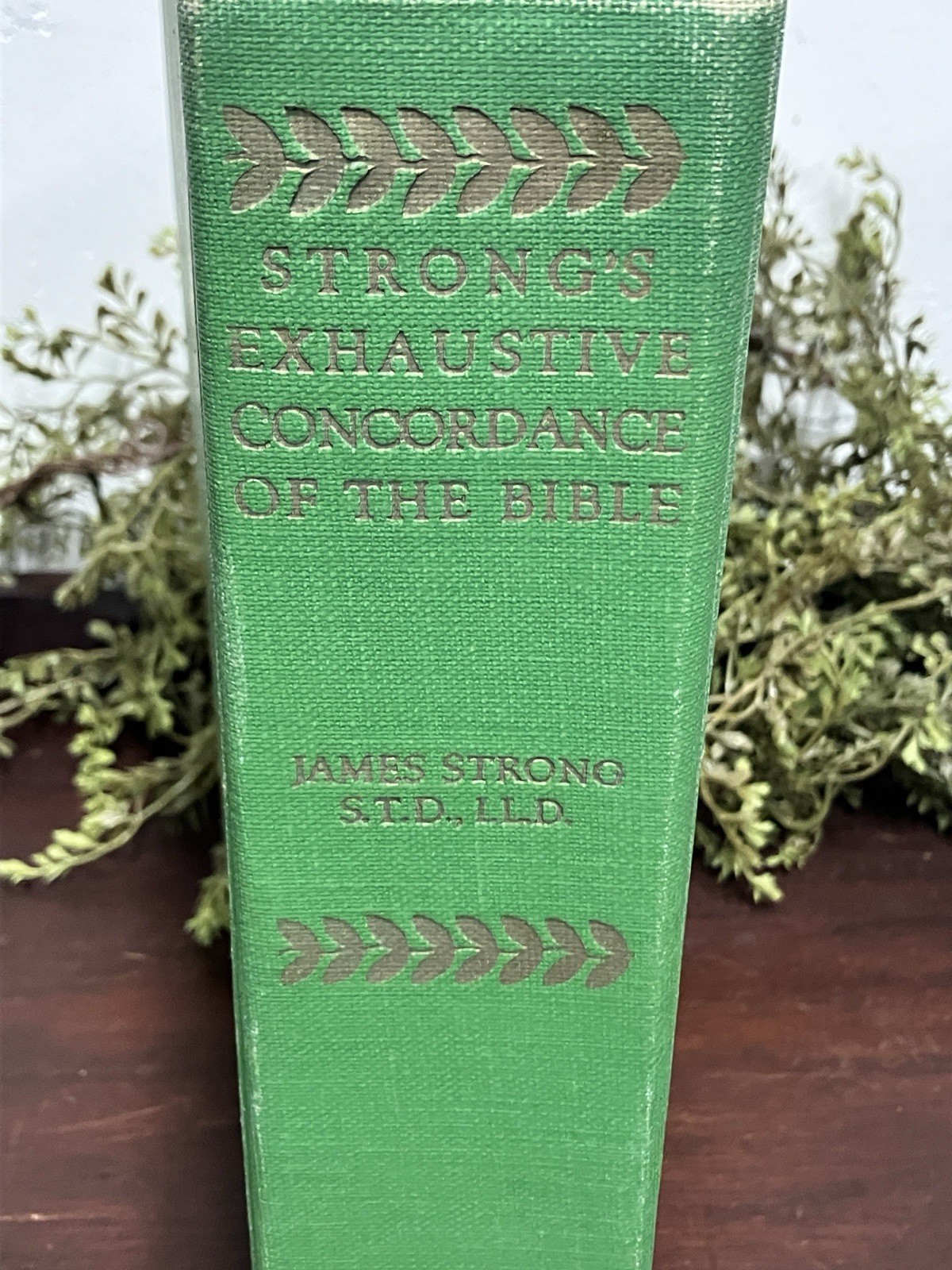 Strong’s Exhaustive Concordance of the Bible Hardcover 1975 ABINGDON