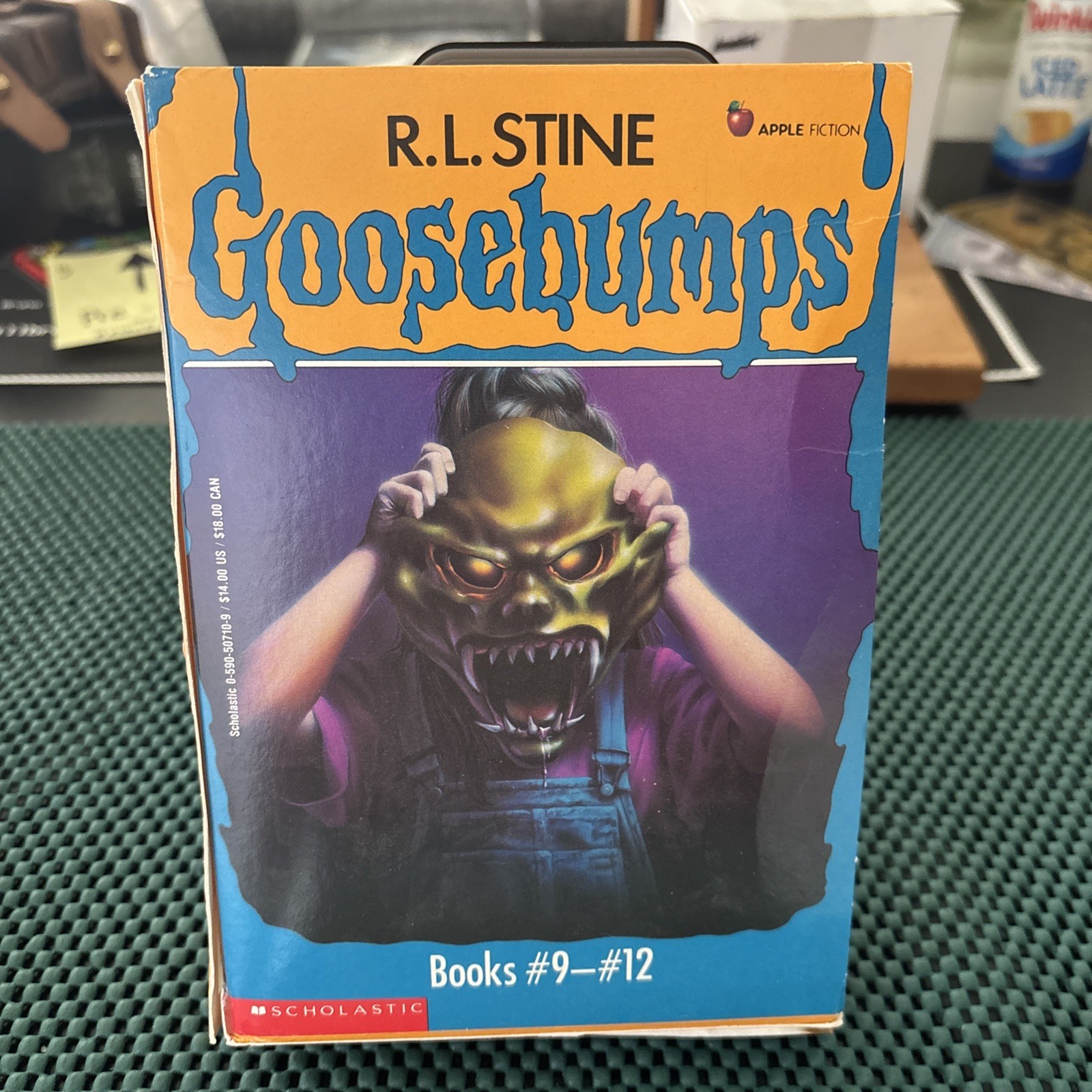 Vtg. Goosebumps Book #9 – #12 Book Sleeve Scholastic **No Books READ**