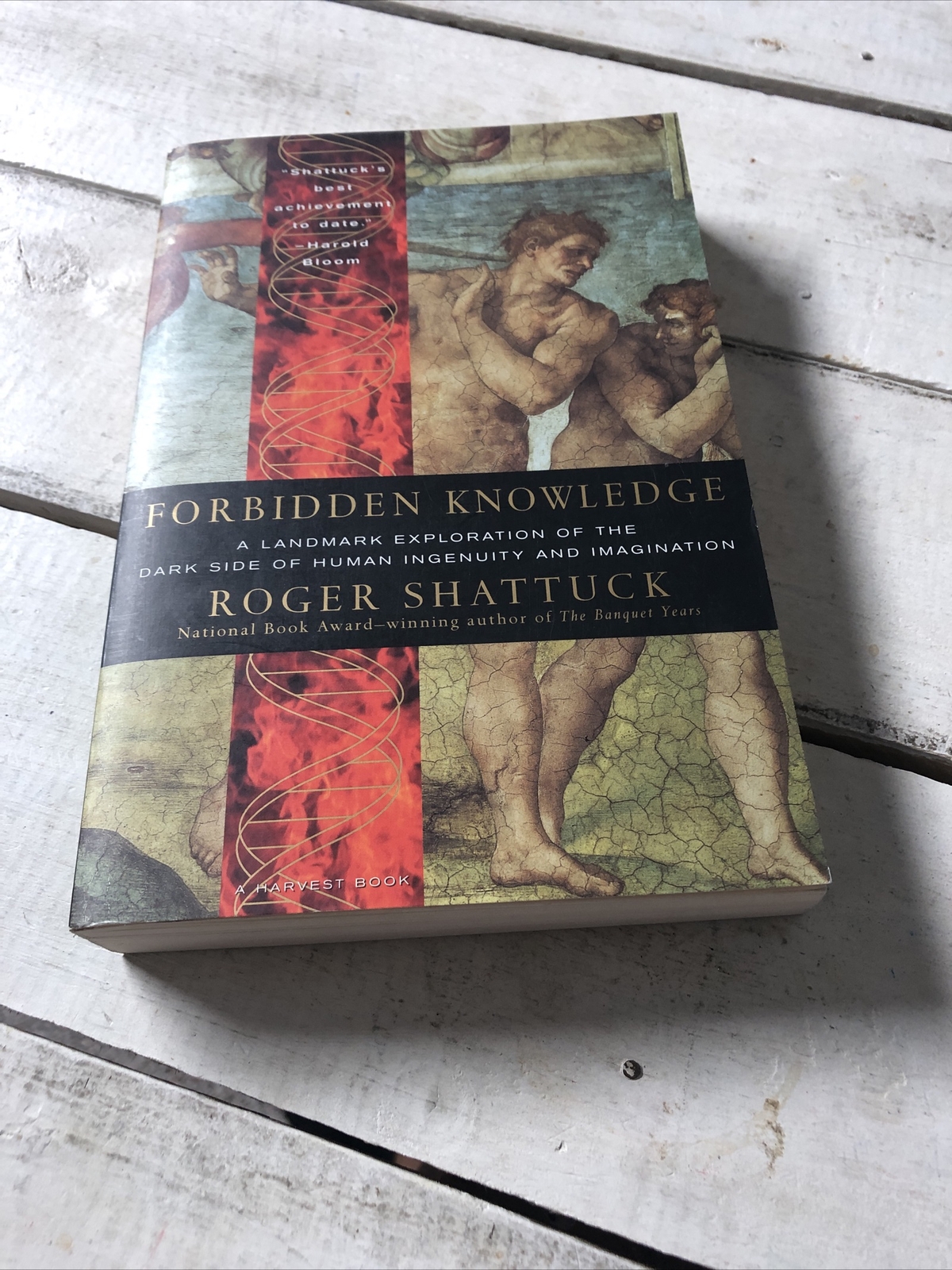 Forbidden Knowledge Roger Shattuck Paperback Intellectual History Book