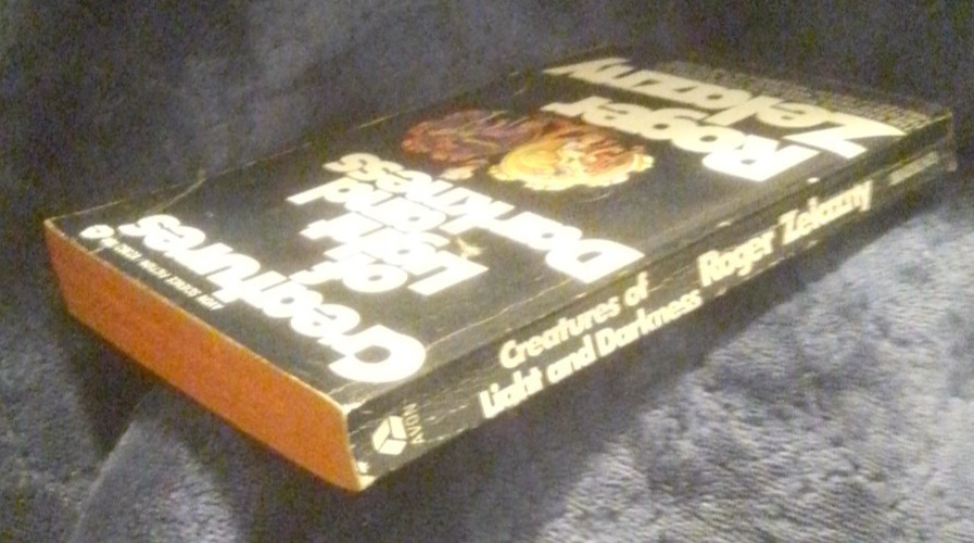 Creatures of Light and Darkness by Roger Zelazny 1970 1st Printng Avon Paperback