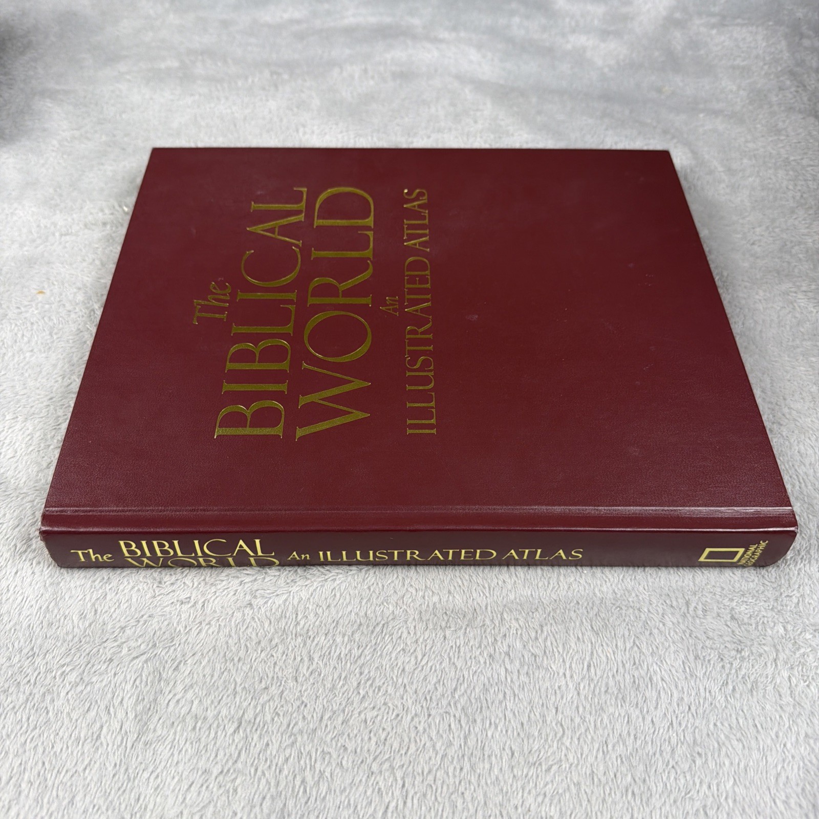 The Biblical World :An Illustrated Atlas by Jean-Pierre. Isbouts 11.25″X9.25