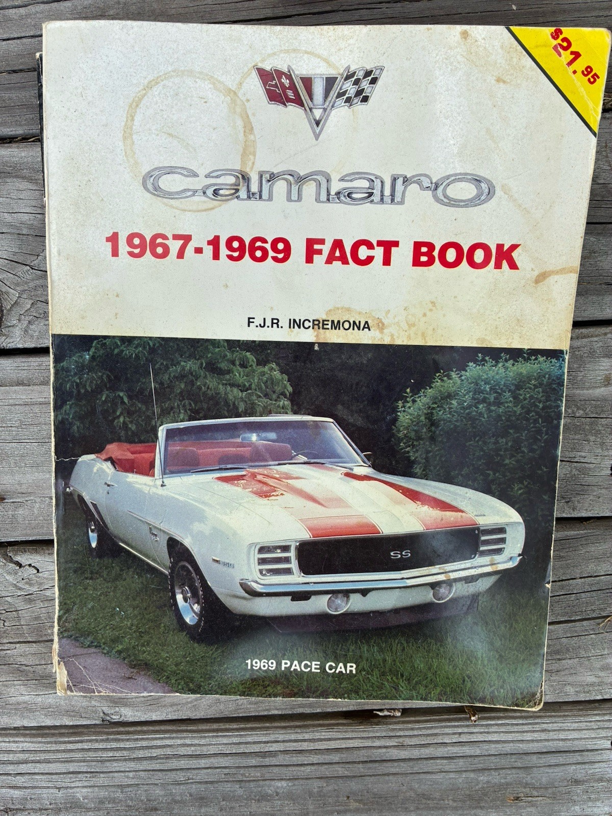 Camaro 1967-1969 Fact Book M. F. Dobbins 1984 Softcover