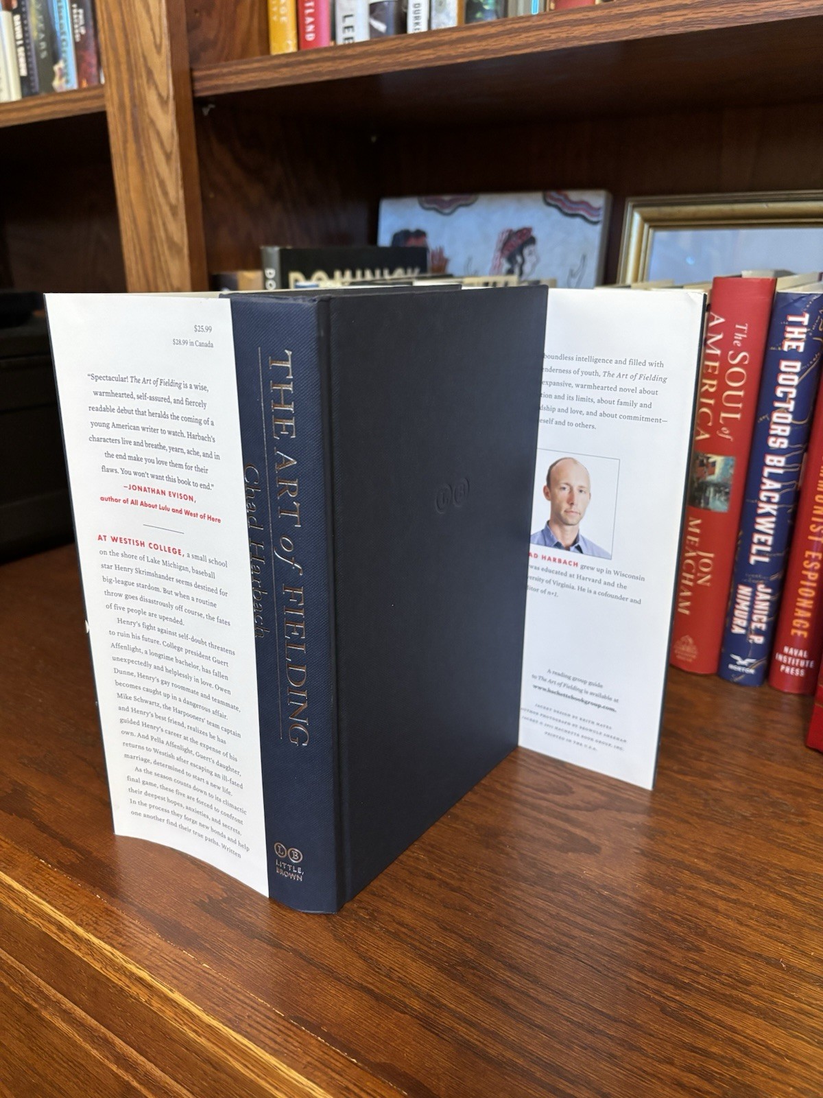 The Art of Fielding. Chad Harbach. 1st HC Ptg. LB 2011. NF/VG+