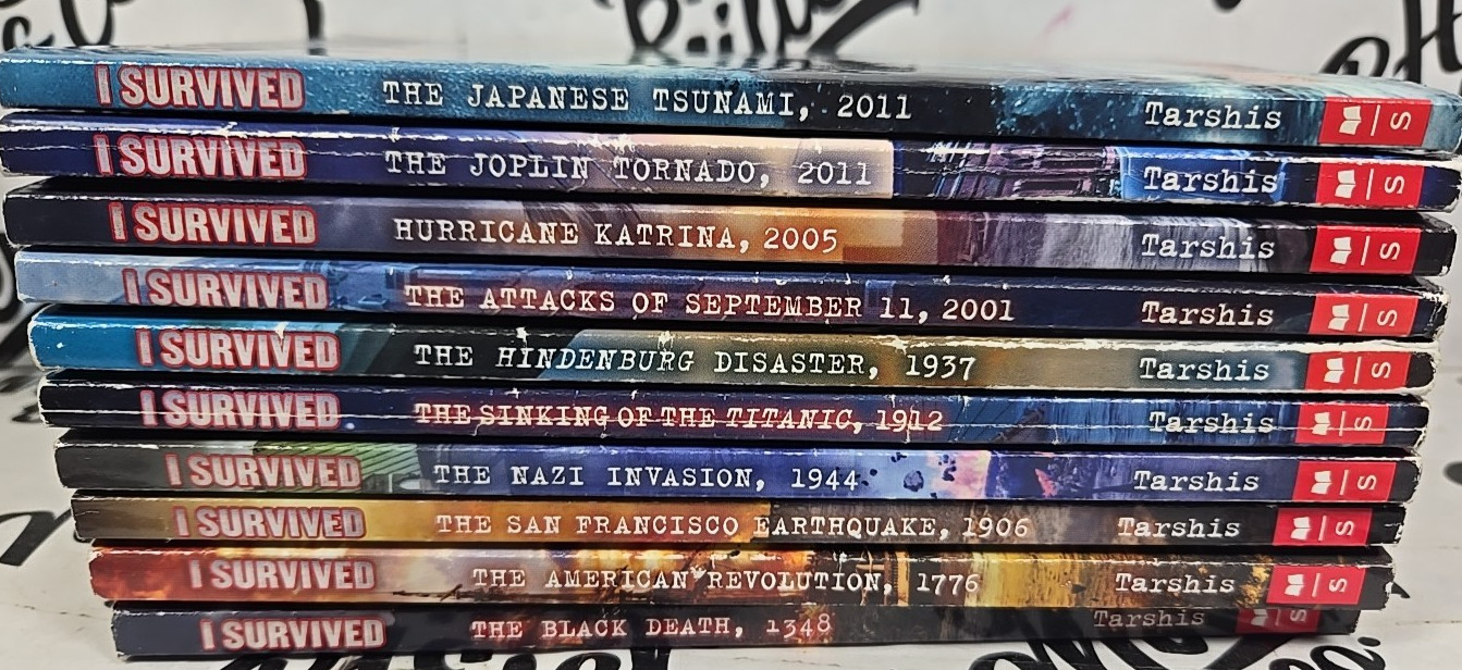 I SURVIVED Series Chapter Books by Lauren Tarshis Lot of 10