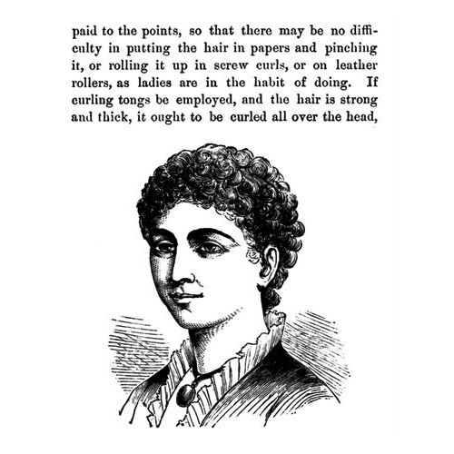 1886 Hairstyle Book (Vintage Victorian Hairstyling)