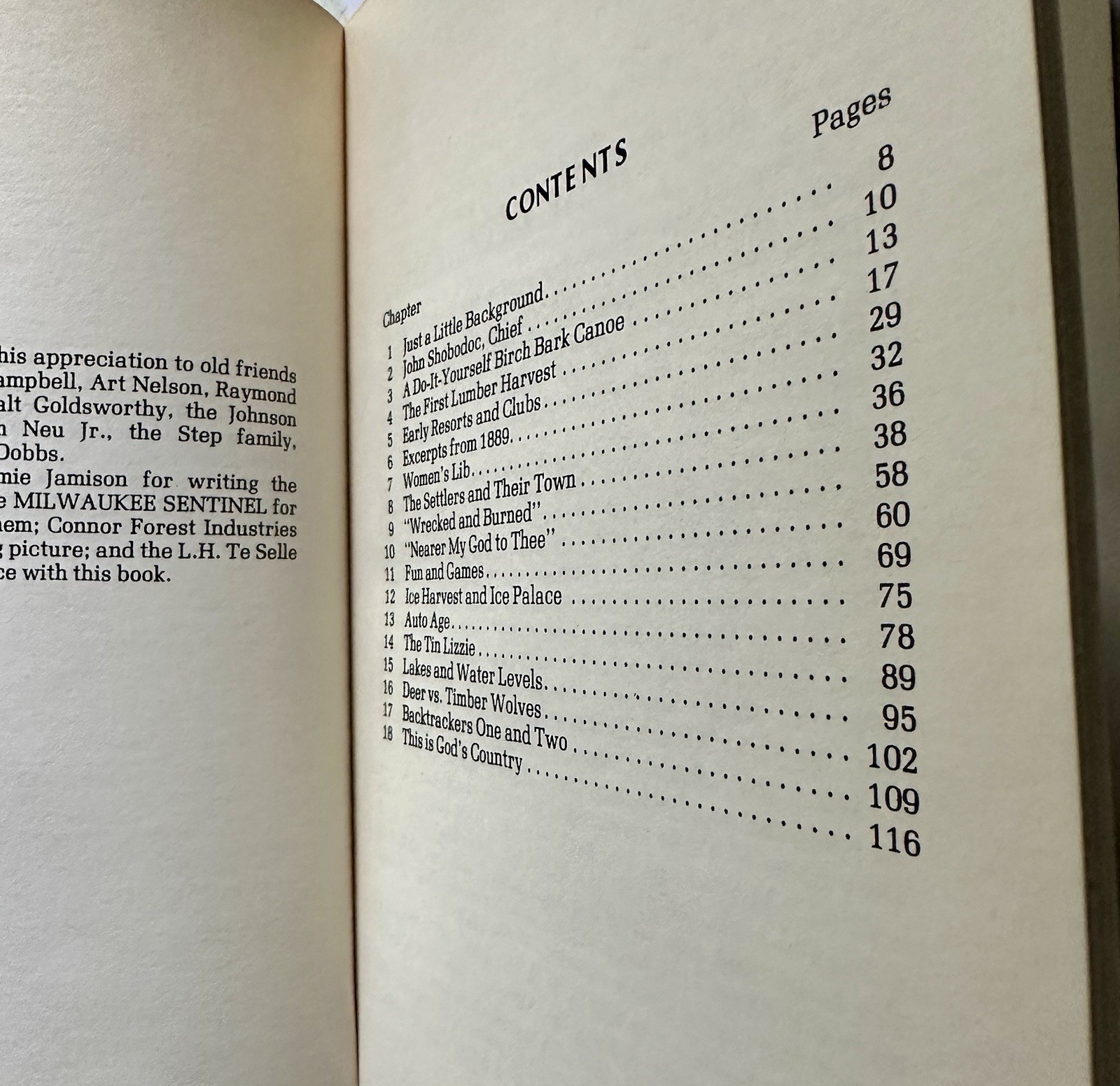 80 Years In God’s Country E H Epler Signed 116 Pages 1973 2nd Ed Three Lakes WI