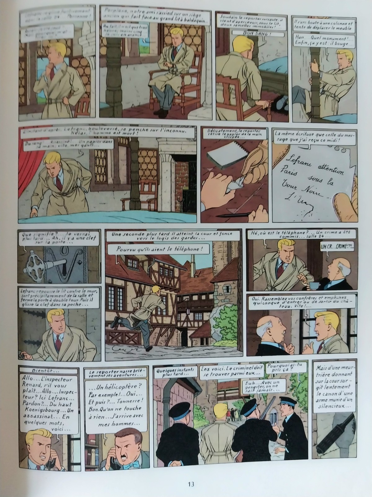 Jacques Martin – Lefranc – Le Grande Menace – Casterman