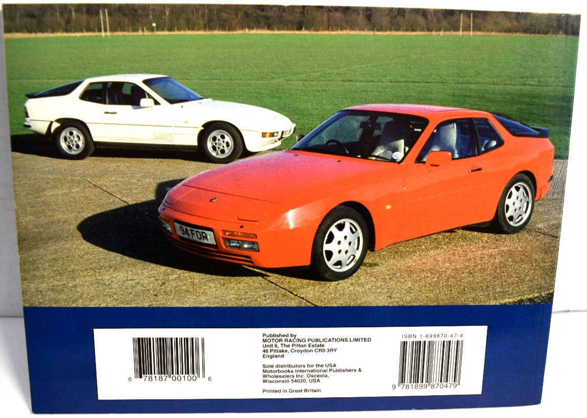 PORSCHE 924, 944 AND 968 (COLLECTOR’S GUIDE) By Michael Cotton *LIKE NEW*