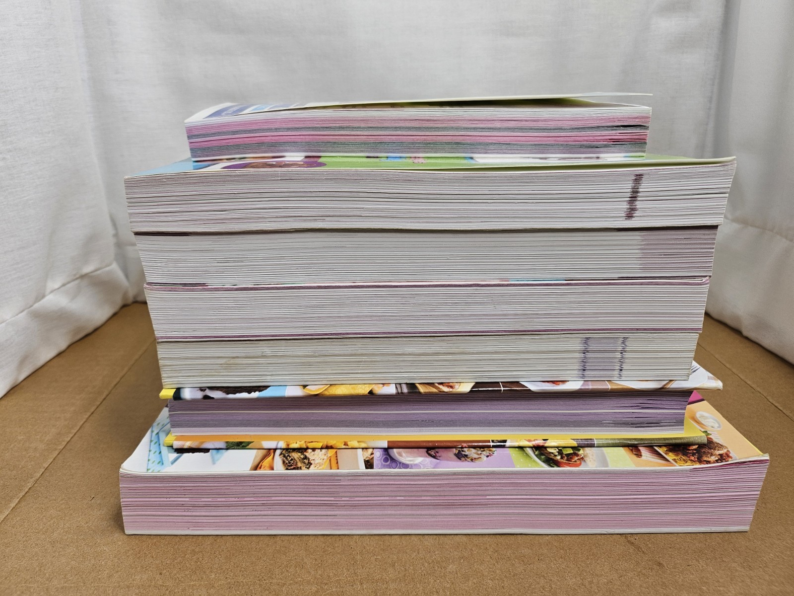 Hungry Girl Cookbook Lot /7 Lisa Lillien – Diet, 200 under 200 HG 1-2-3 VGC