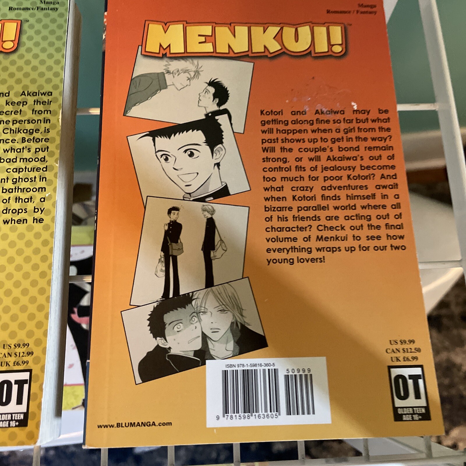 Menkui! by Suzuki Tanaka Lot Of 3 Manga Graphic Novel vol 1-3 English 1st Print